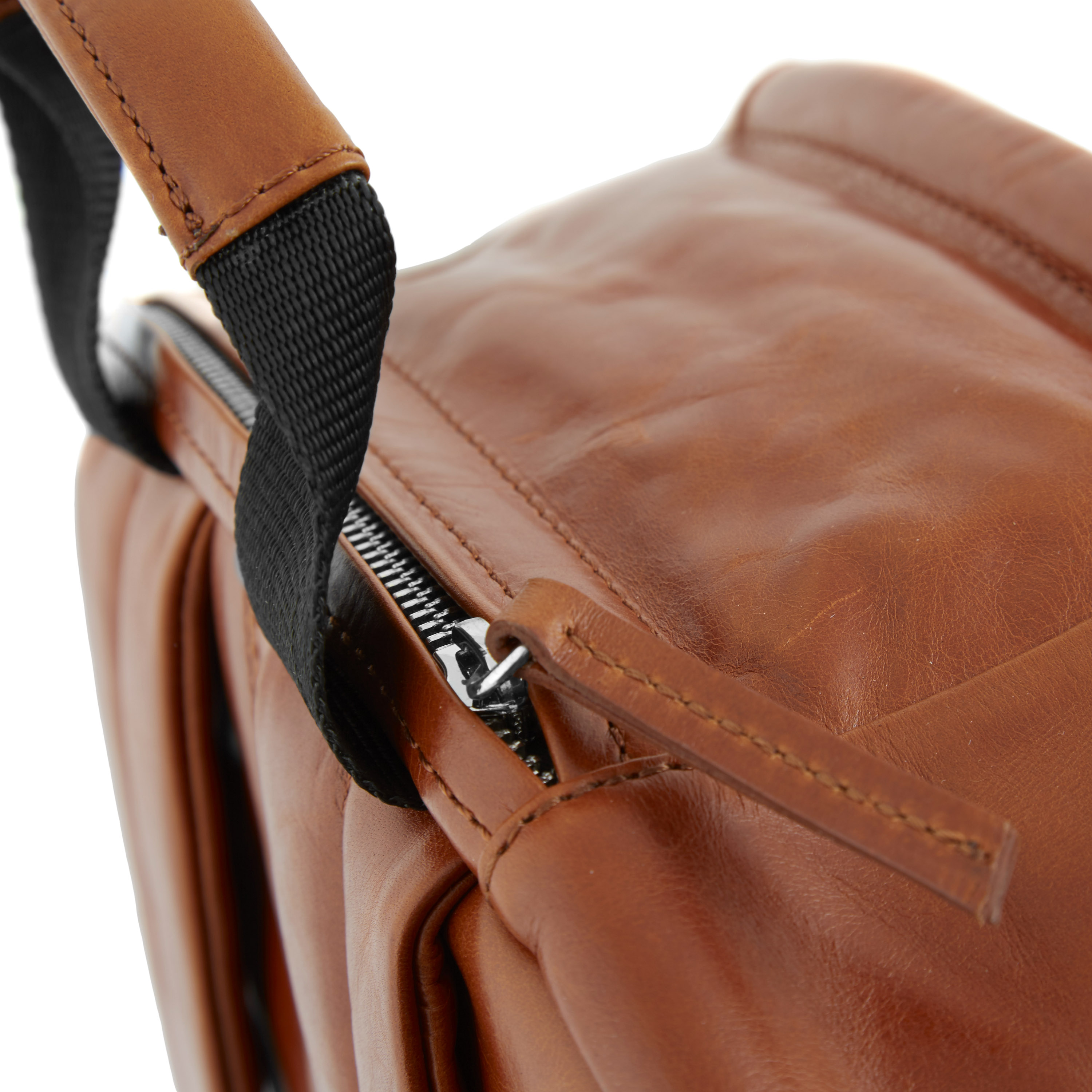 Sac à dos classique marron clair Jasper  - 6