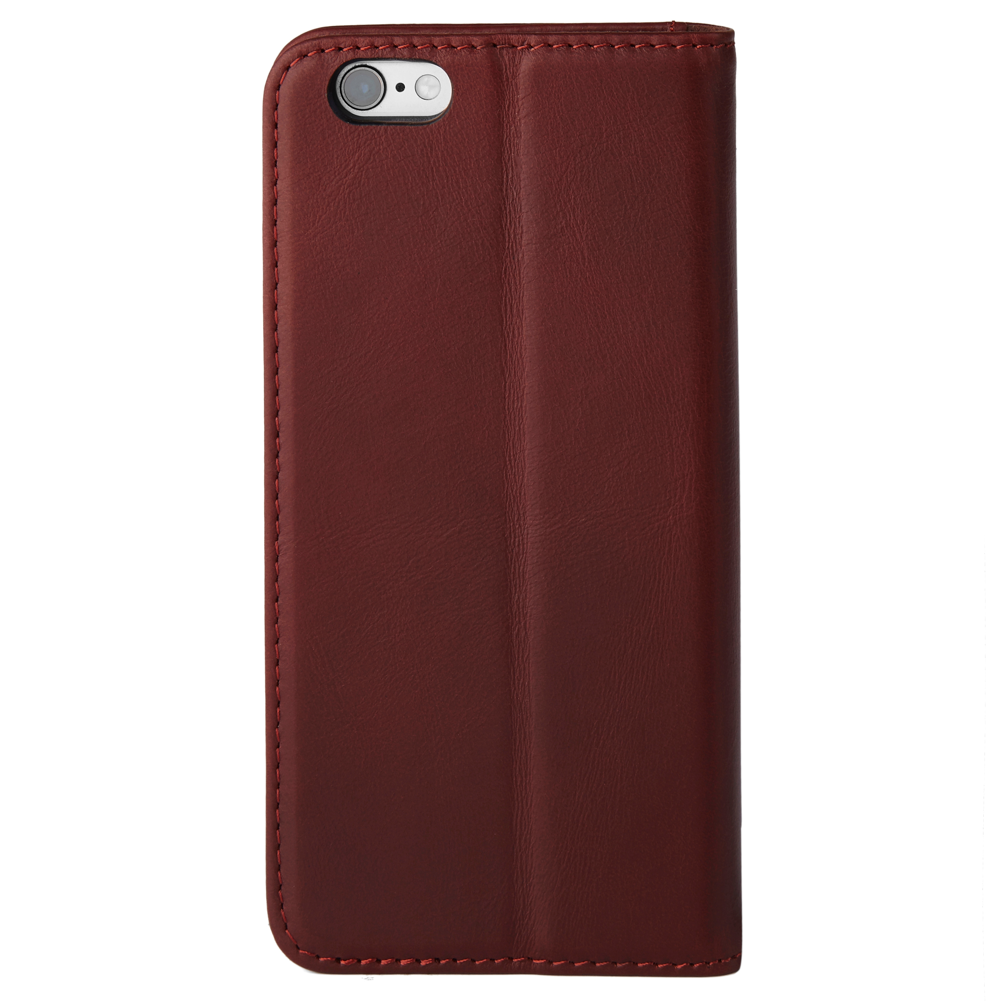 iPhone 6 Braune Lederhülle - 1