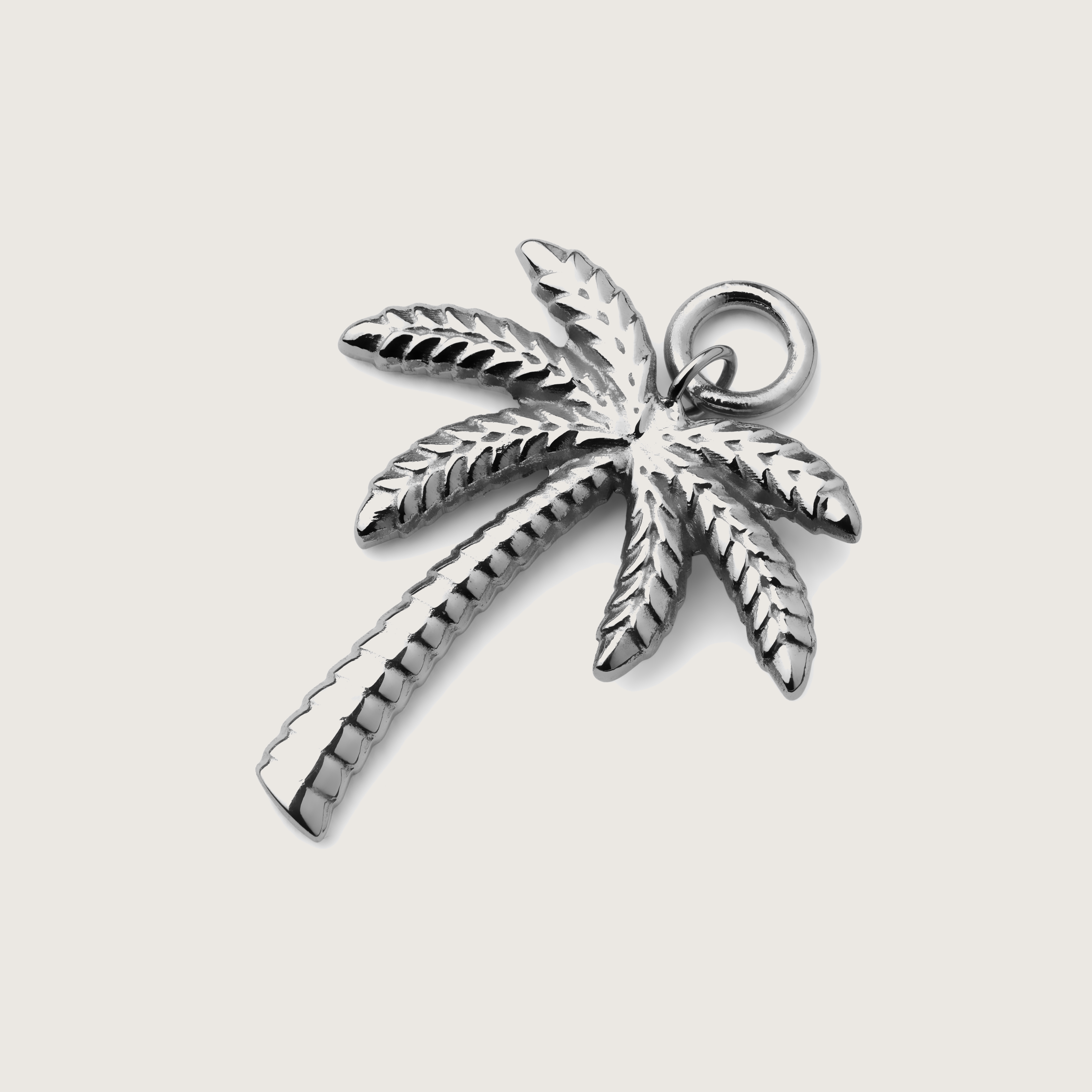 Automic Gold Palm Tree Charm | Minimalist Sustainable Fine