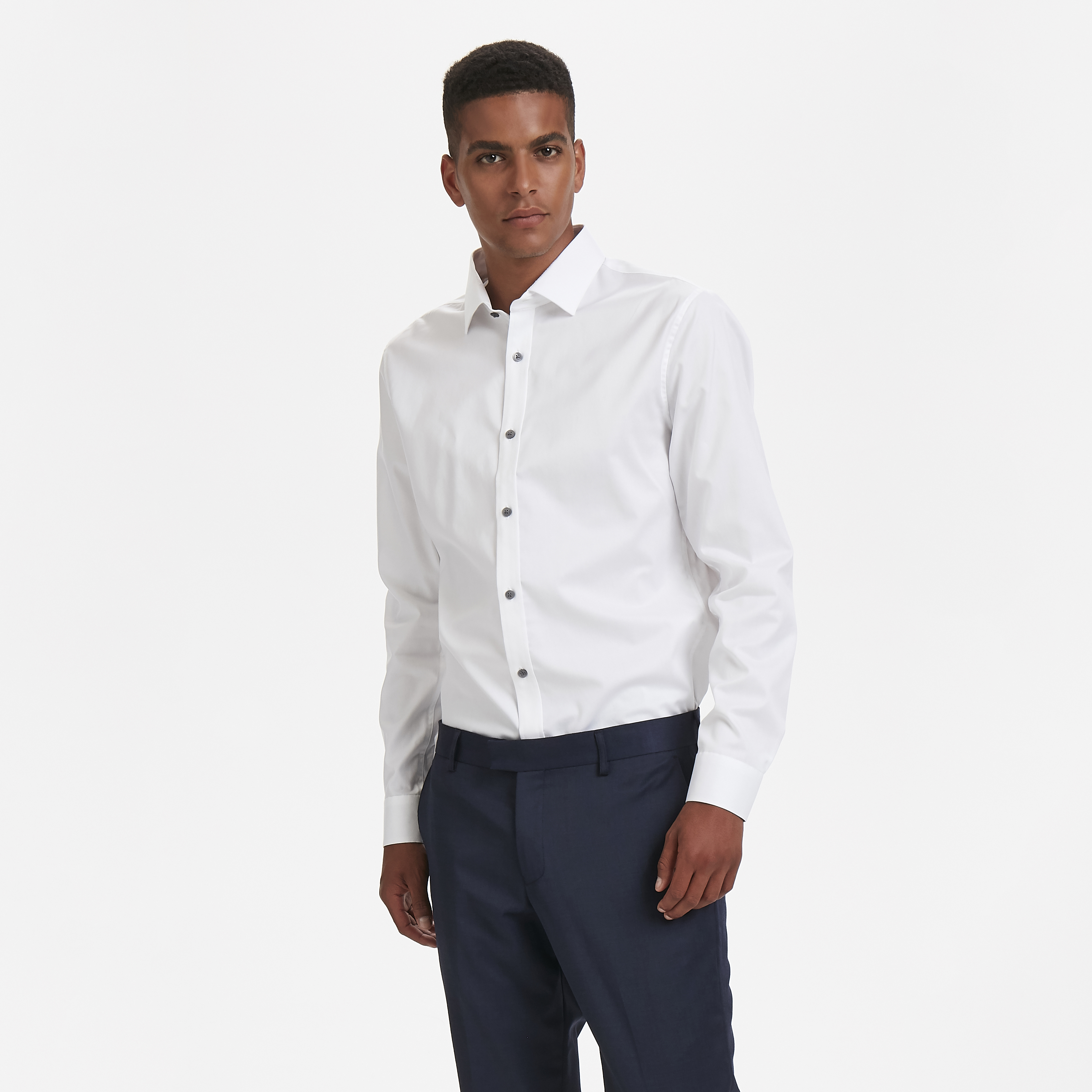 Chemise blanche en twill Trostol City - 9