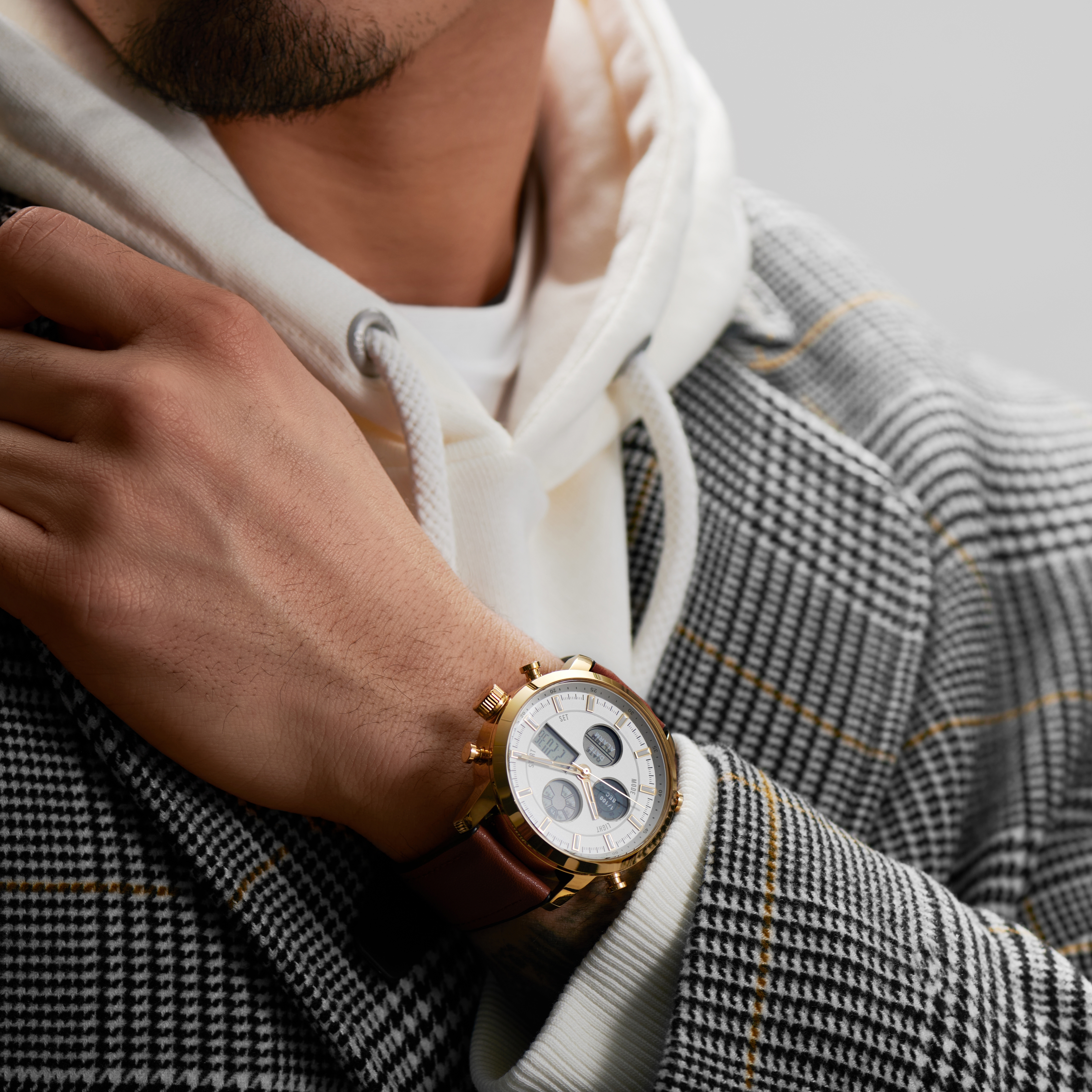 Saxon Militum Military Chronograph Watch - 6