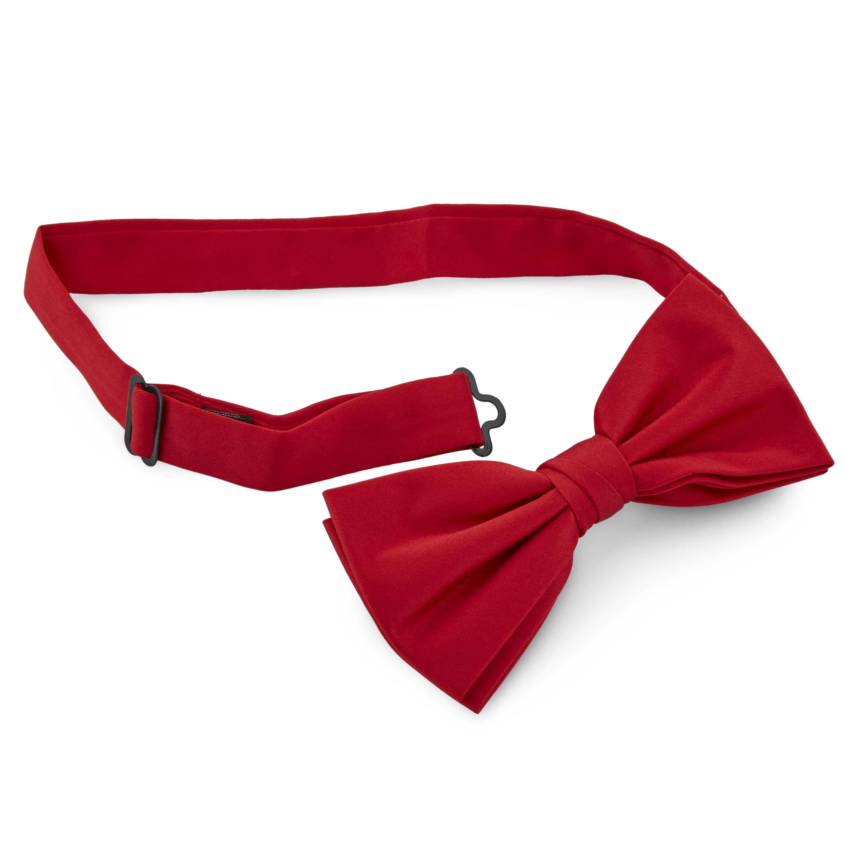 XL Cherry Red Basic Pre-Tied Bow Tie - for Men - Trendhim