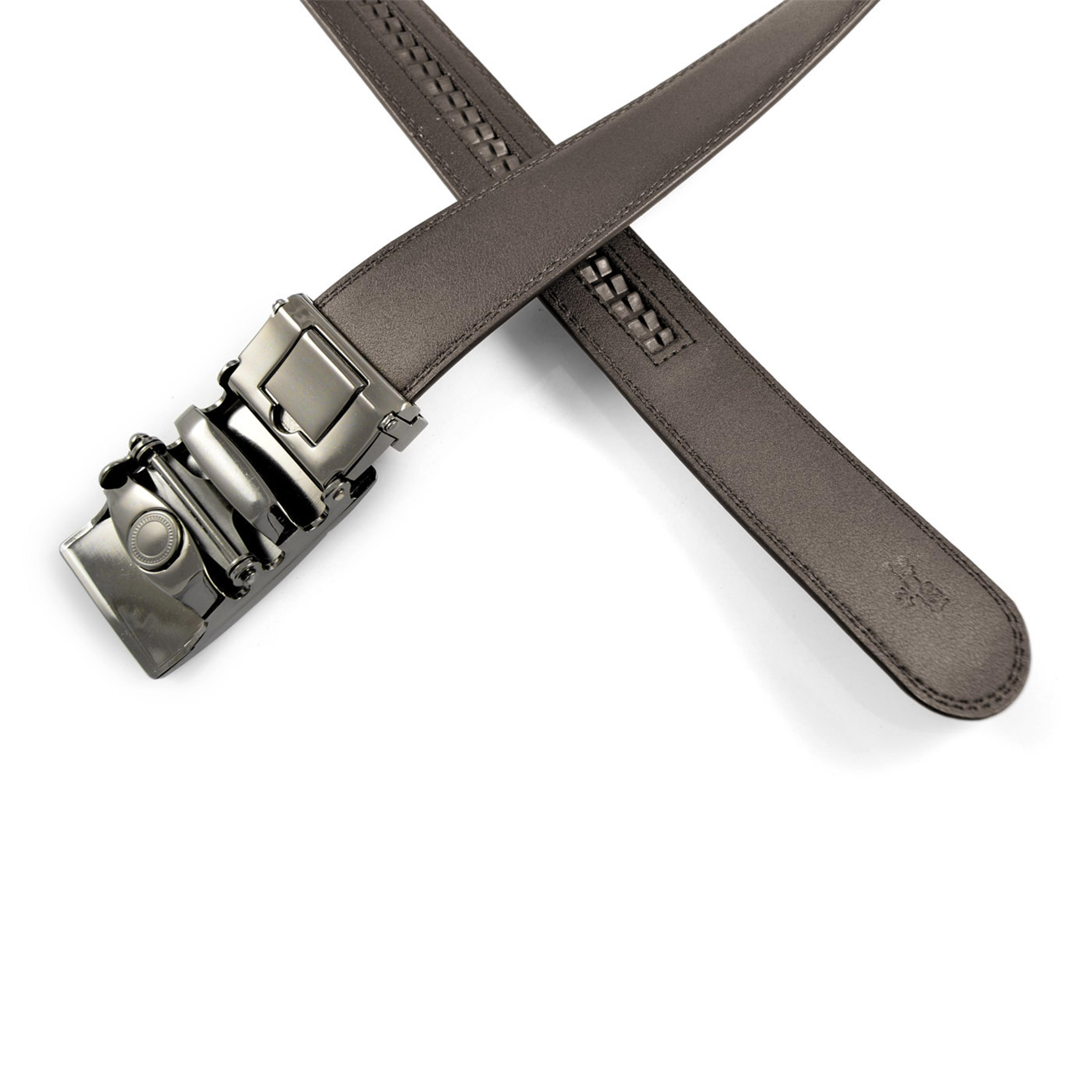 Brown Spitz Auto Lock Belt - 3