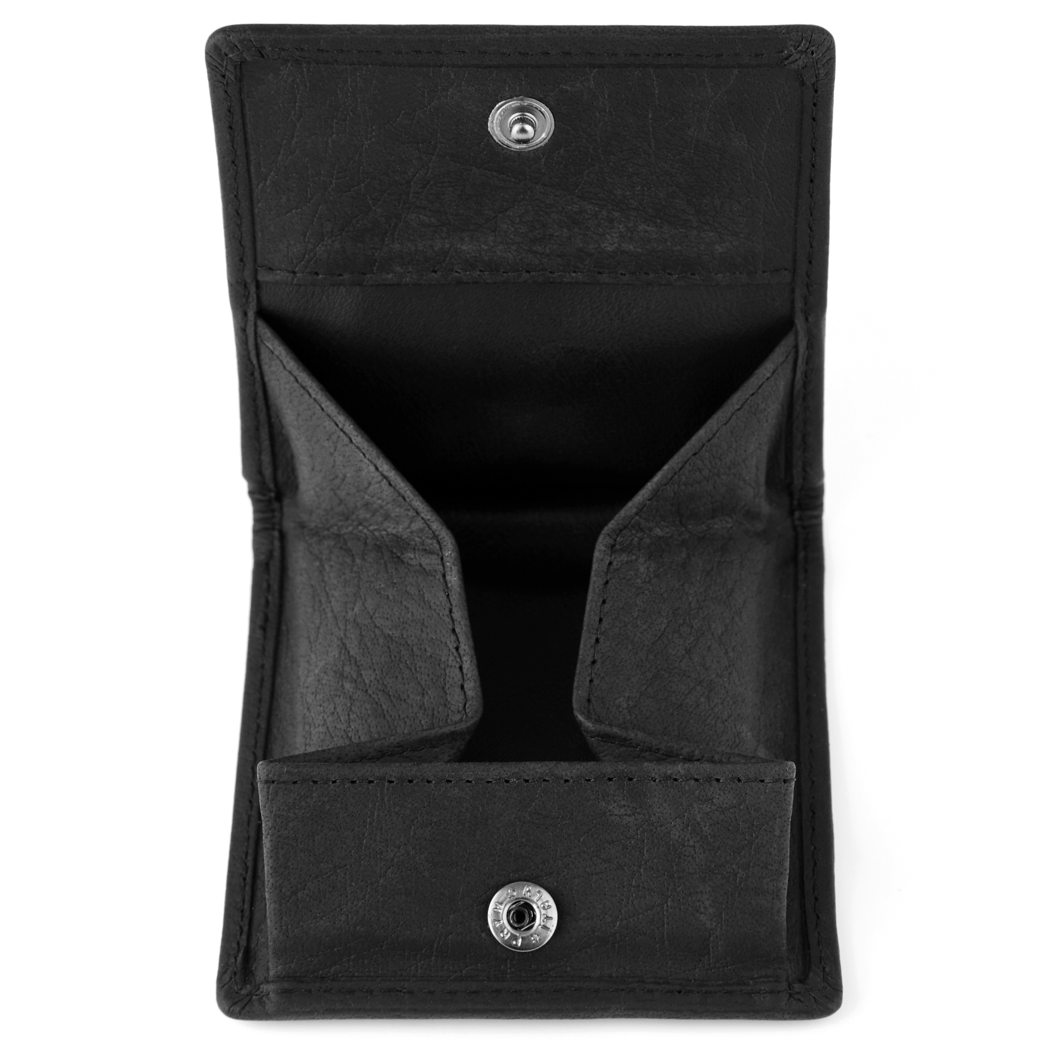 Oxford Black Leather Coin Pouch In stock! Lucleon
