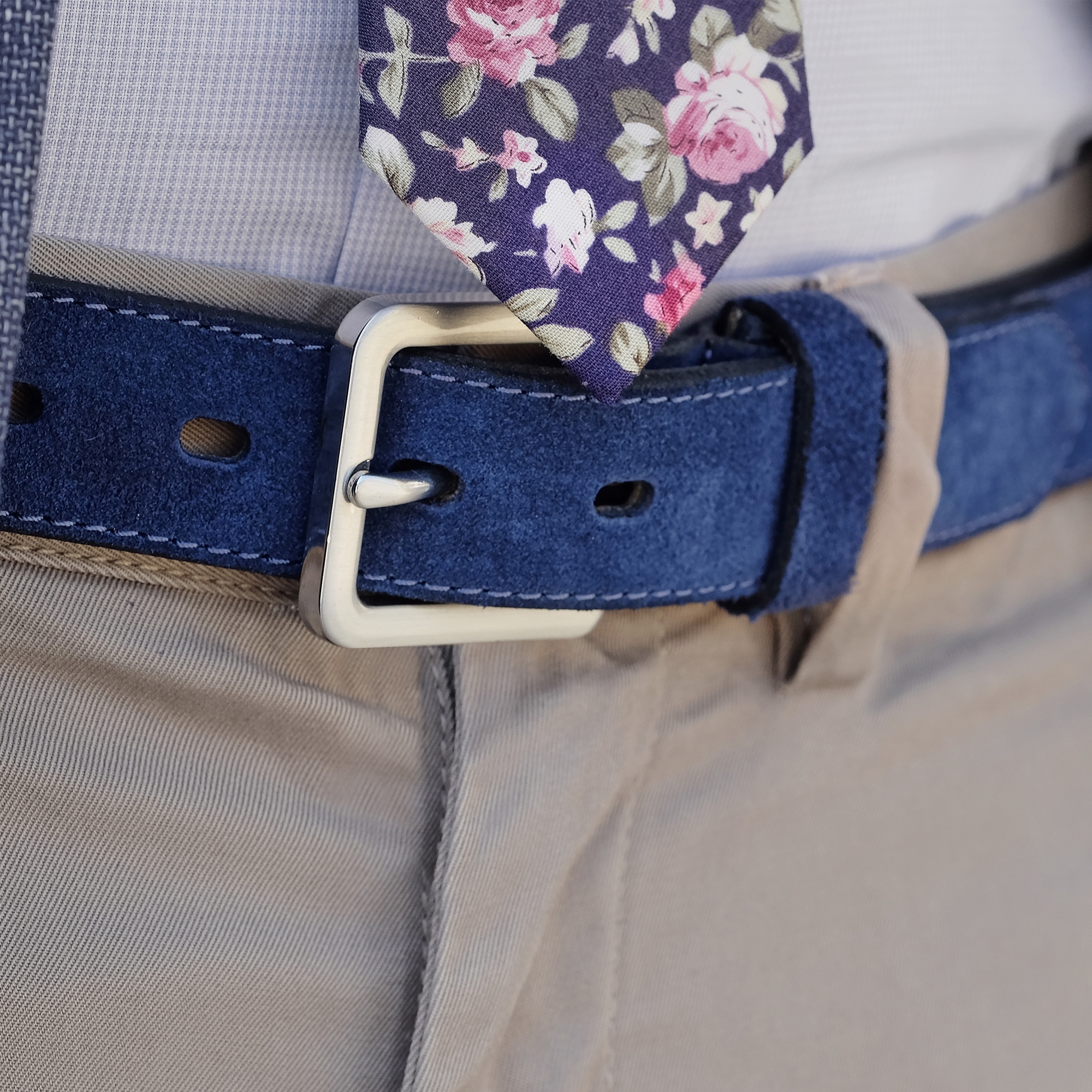 Rohkea sininen mokkavyö - 6