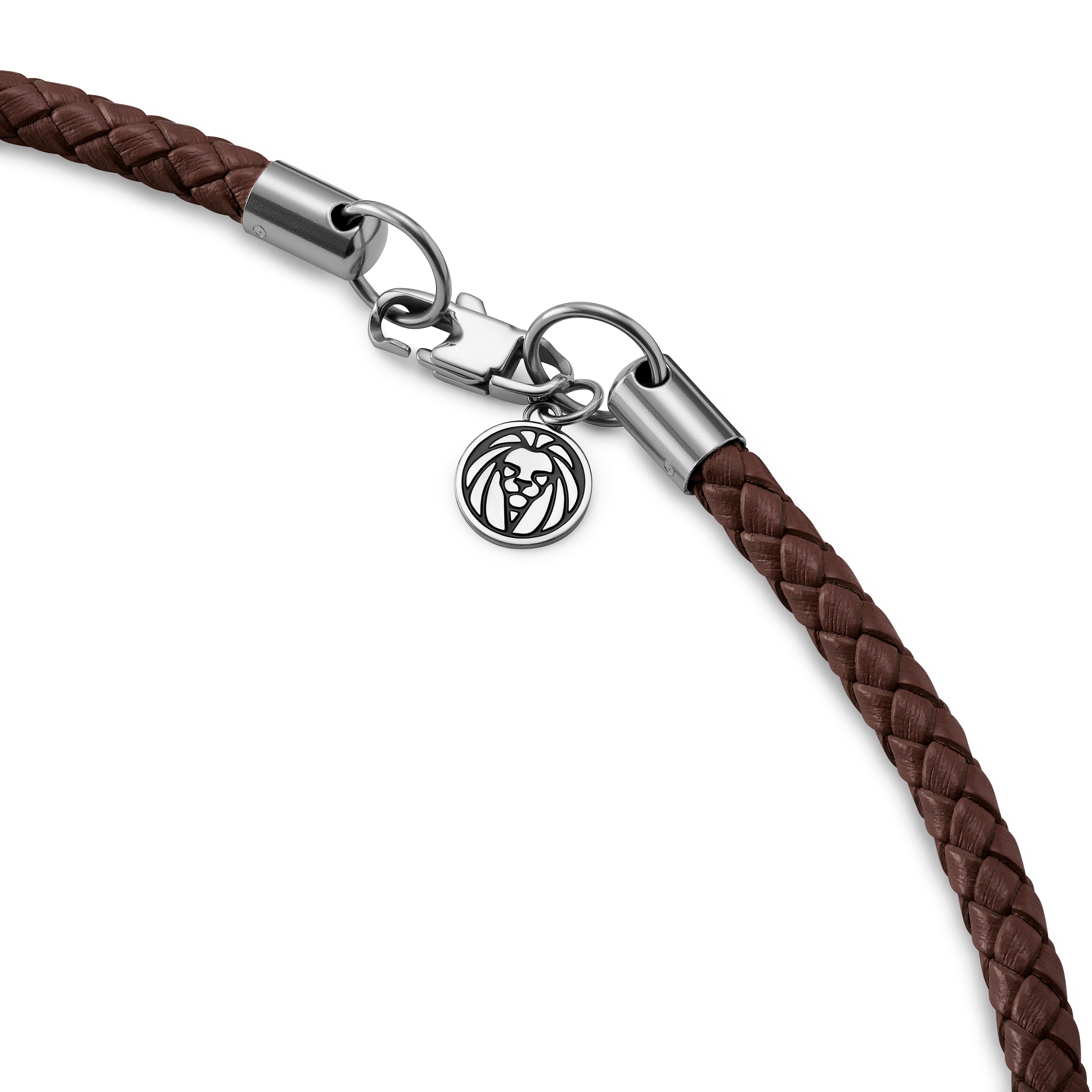 Tenvis | 5 mm Brown Leather Necklace - 6