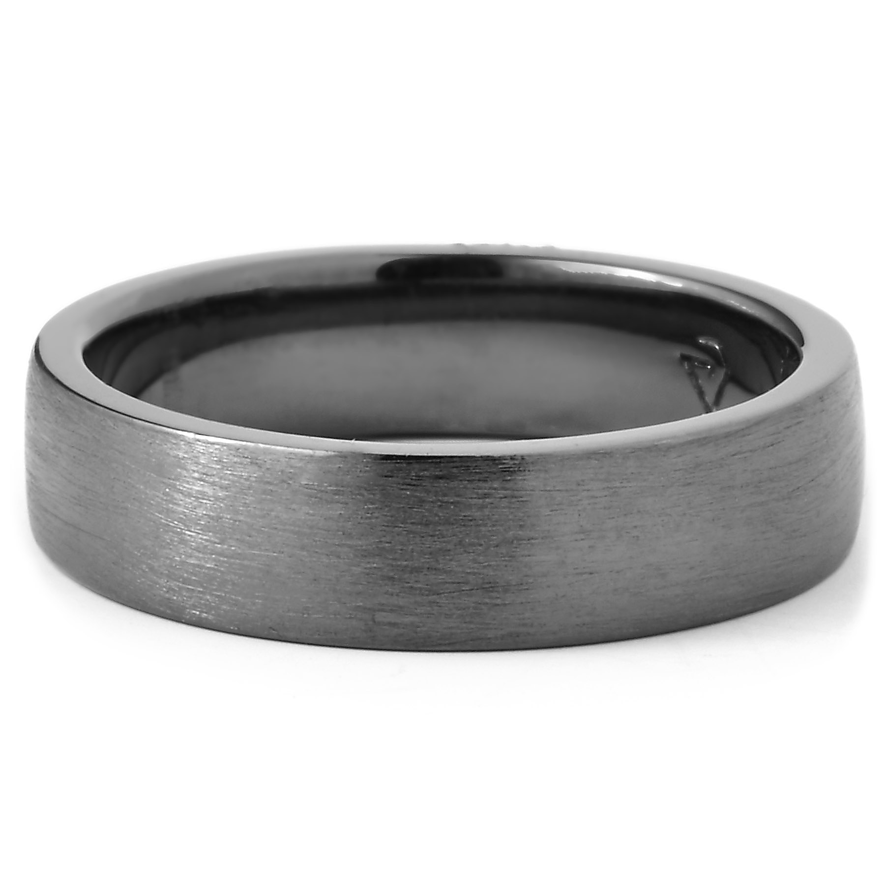 Classic Smalle Geoxideerde Ring in 925 Zilver - 2