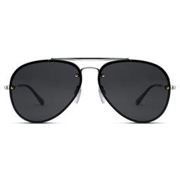 Occasus | Aviator-Sonnenbrille mit schwarzem Farbverlauf