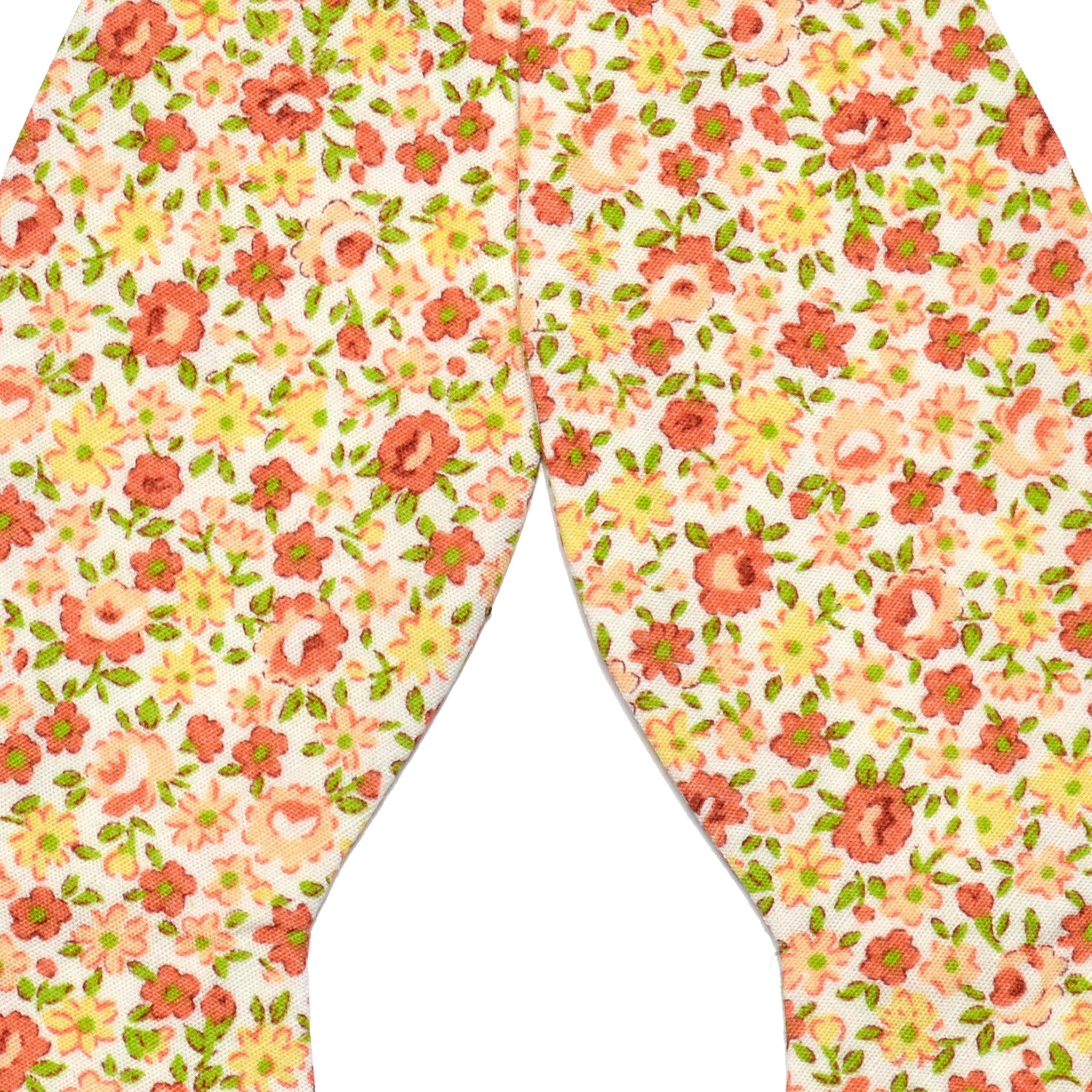 Orange Blommig Oknuten Bomullsfluga - 2