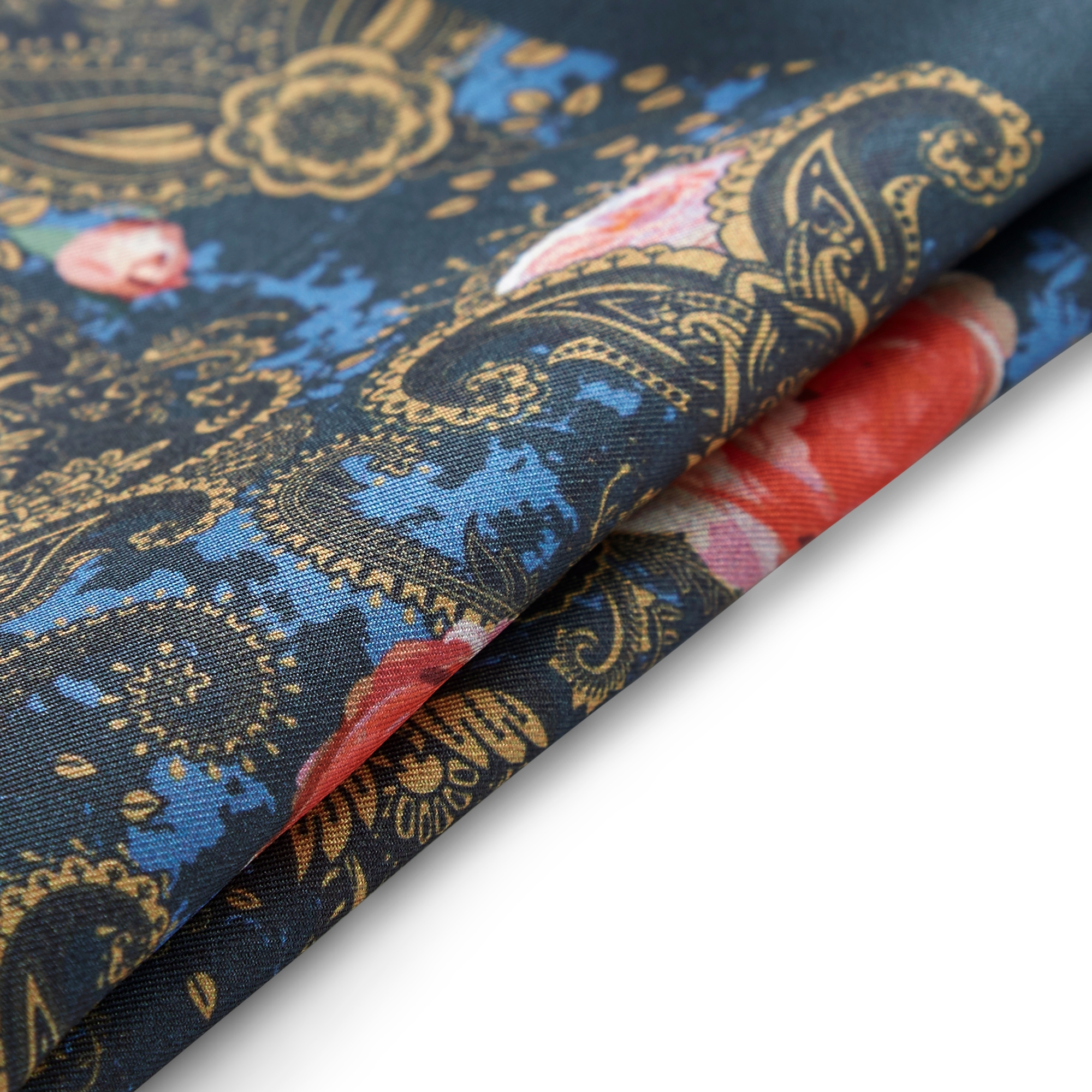 Beau Silk Boho Pocket Square - 3