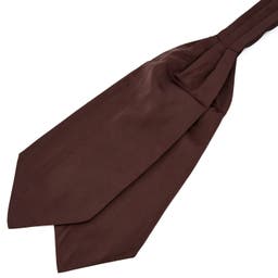 Mörkbrun Basic Kravatt