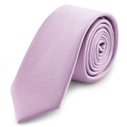 Vékony világos lila grosgrain nyakkendő - 6 cm Vékony világos lila grosgrain nyakkendő - 6 cm