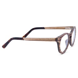 Vintage Tortoise Brown Fashion Glasses - Clear Lens, Lightweight, Unisex Mens Classic Design