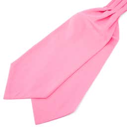 Rikító rózsaszín egyszerű kravátli