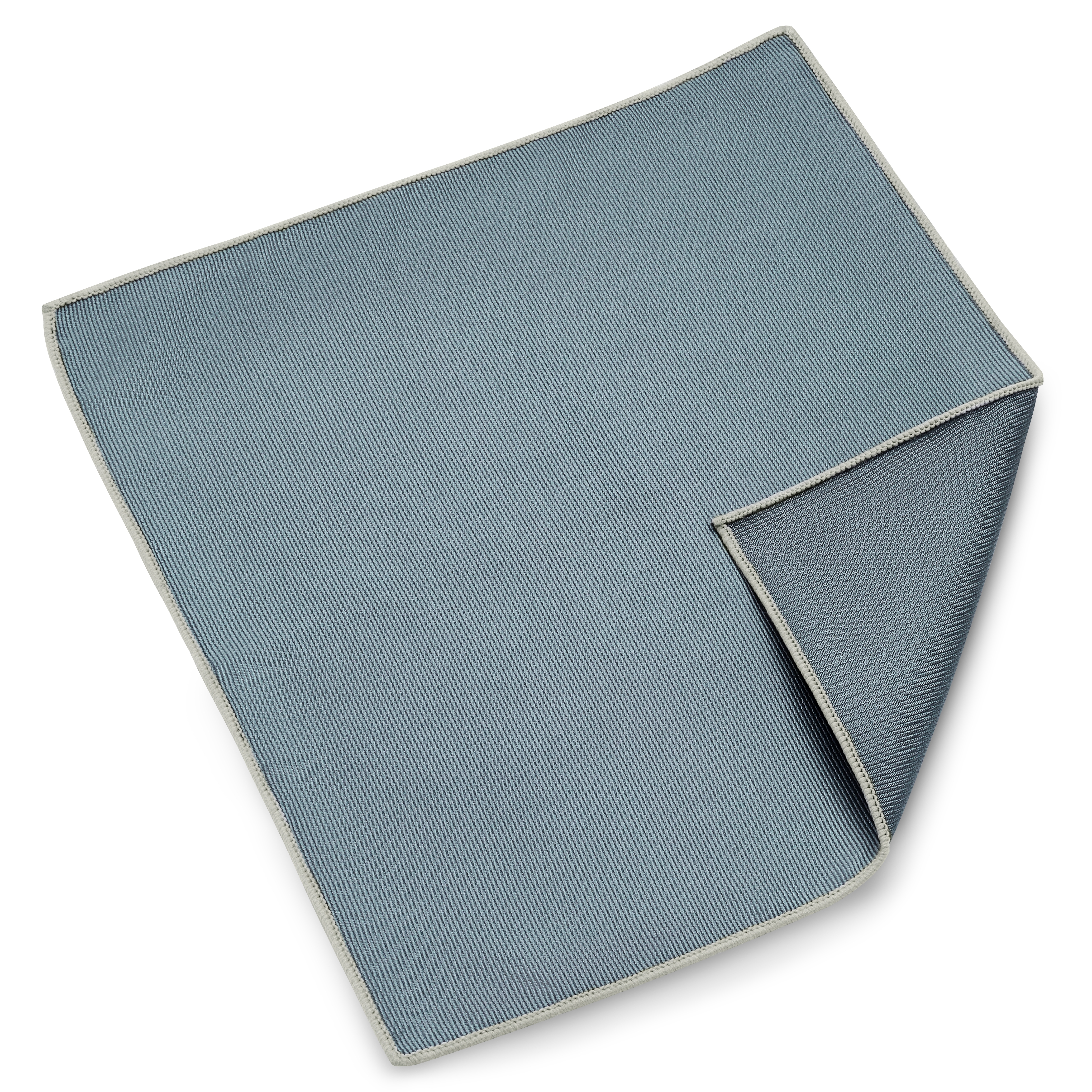 Γκρι (Smoke) Γκρο Ποσέτ Μαντήλι Τσέπης - 4