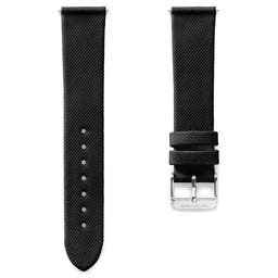 Recapture | Black Recycled PET and Vegan Leather Strap