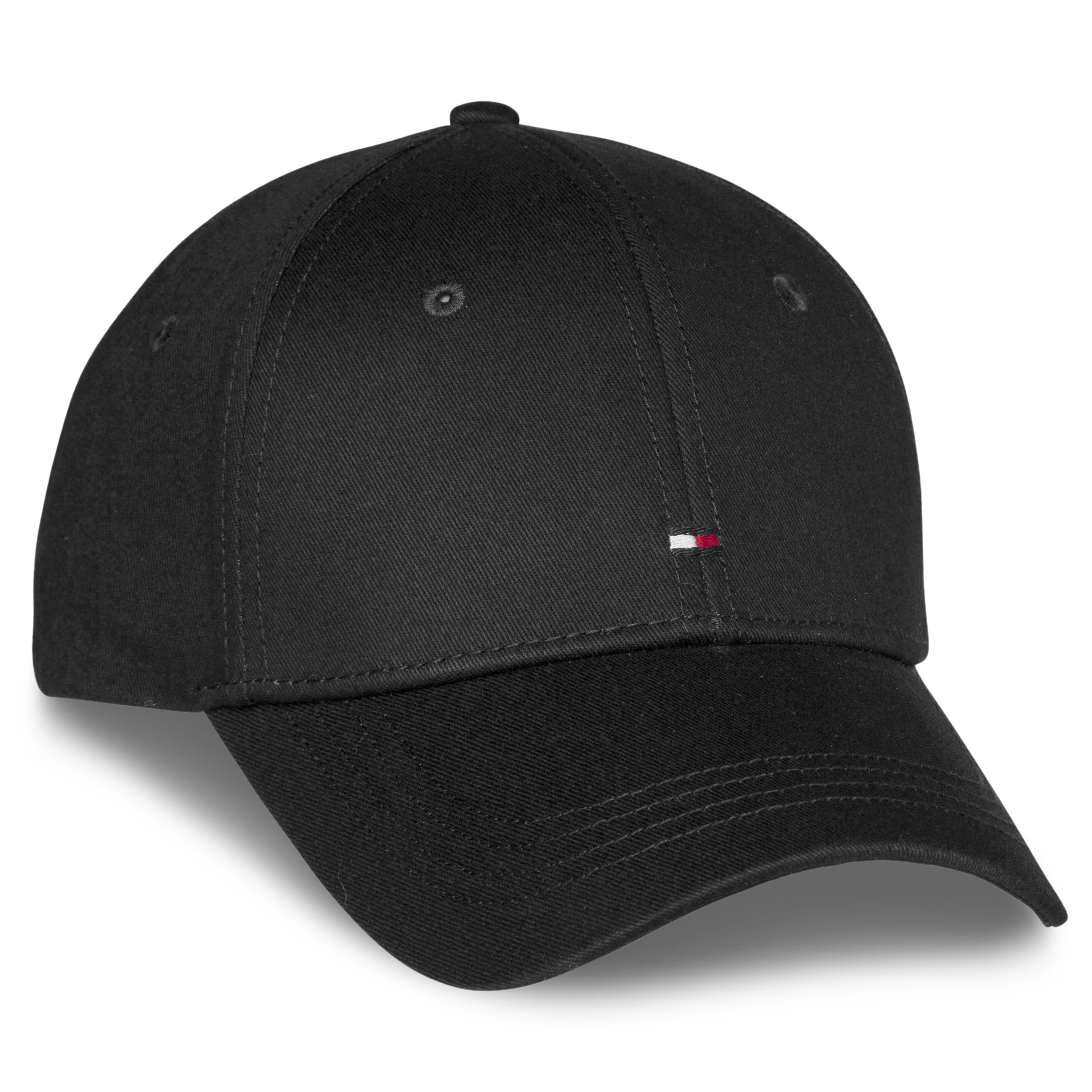 Gorra de béisbol clásica Tommy Hilfiger negra Gorra de béisbol clásica Tommy Hilfiger negra