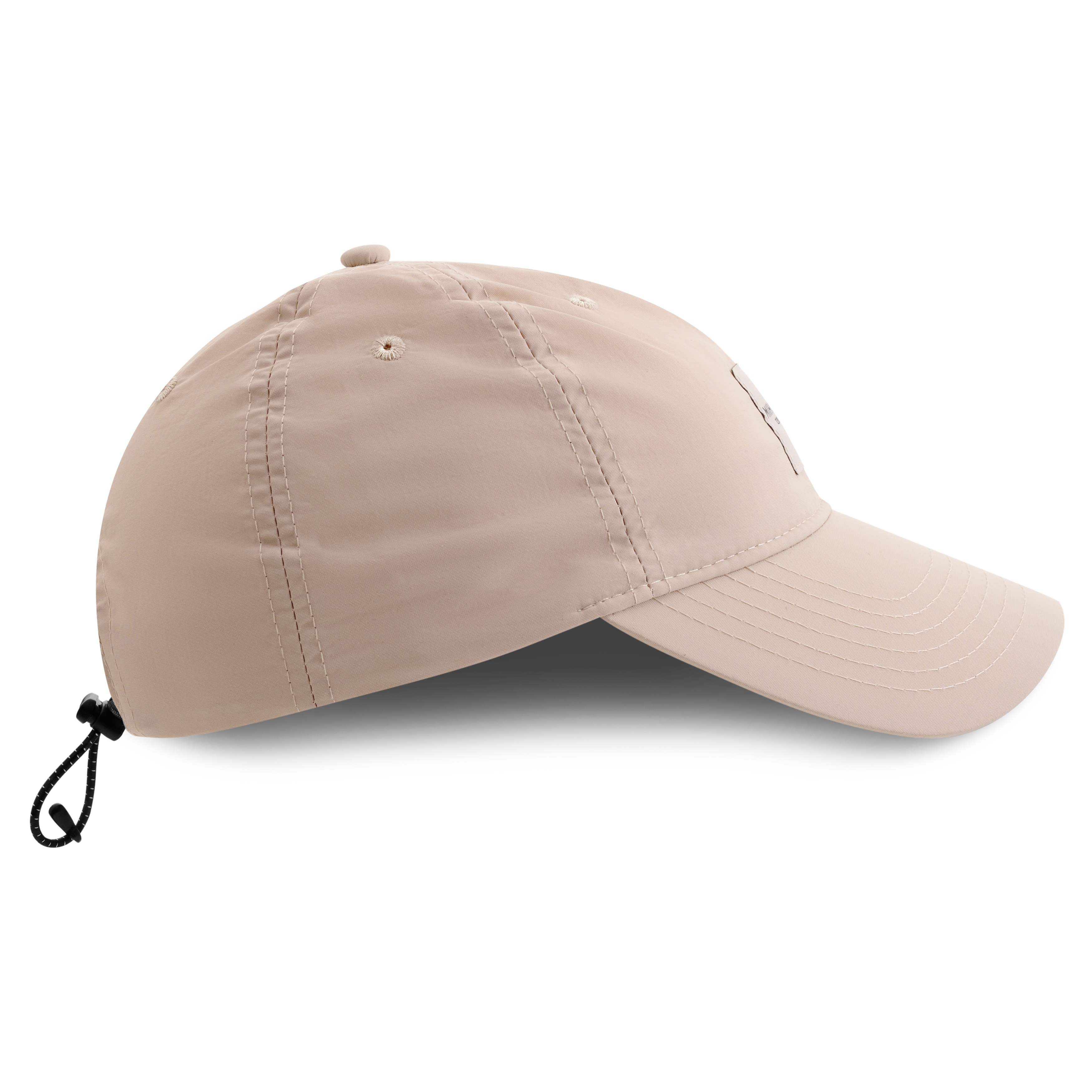 Beige Nylon Soft Cap - 5
