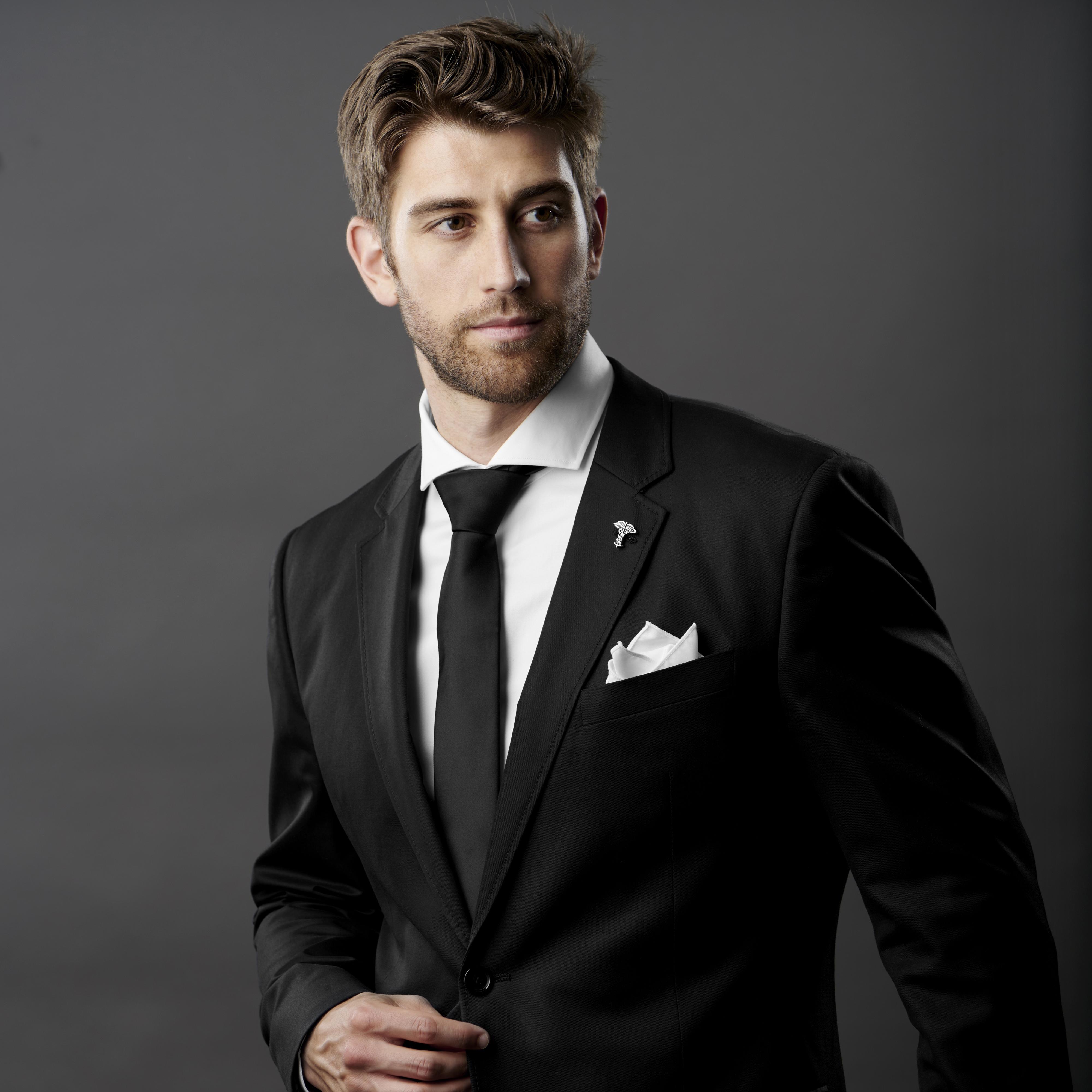 Hermes Silberfarbener Revers Anstecker - 6