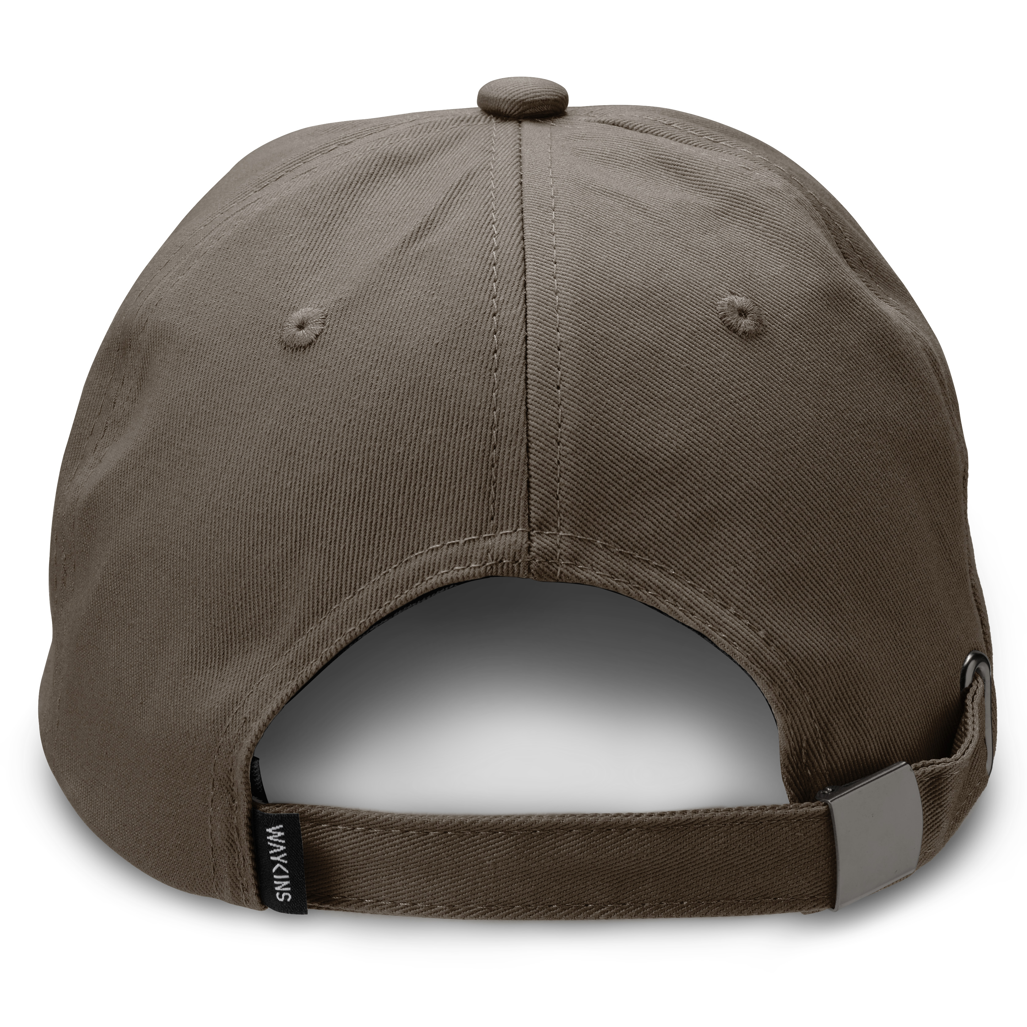 Waykins | Graue schlichte Baumwoll-Cap - 2