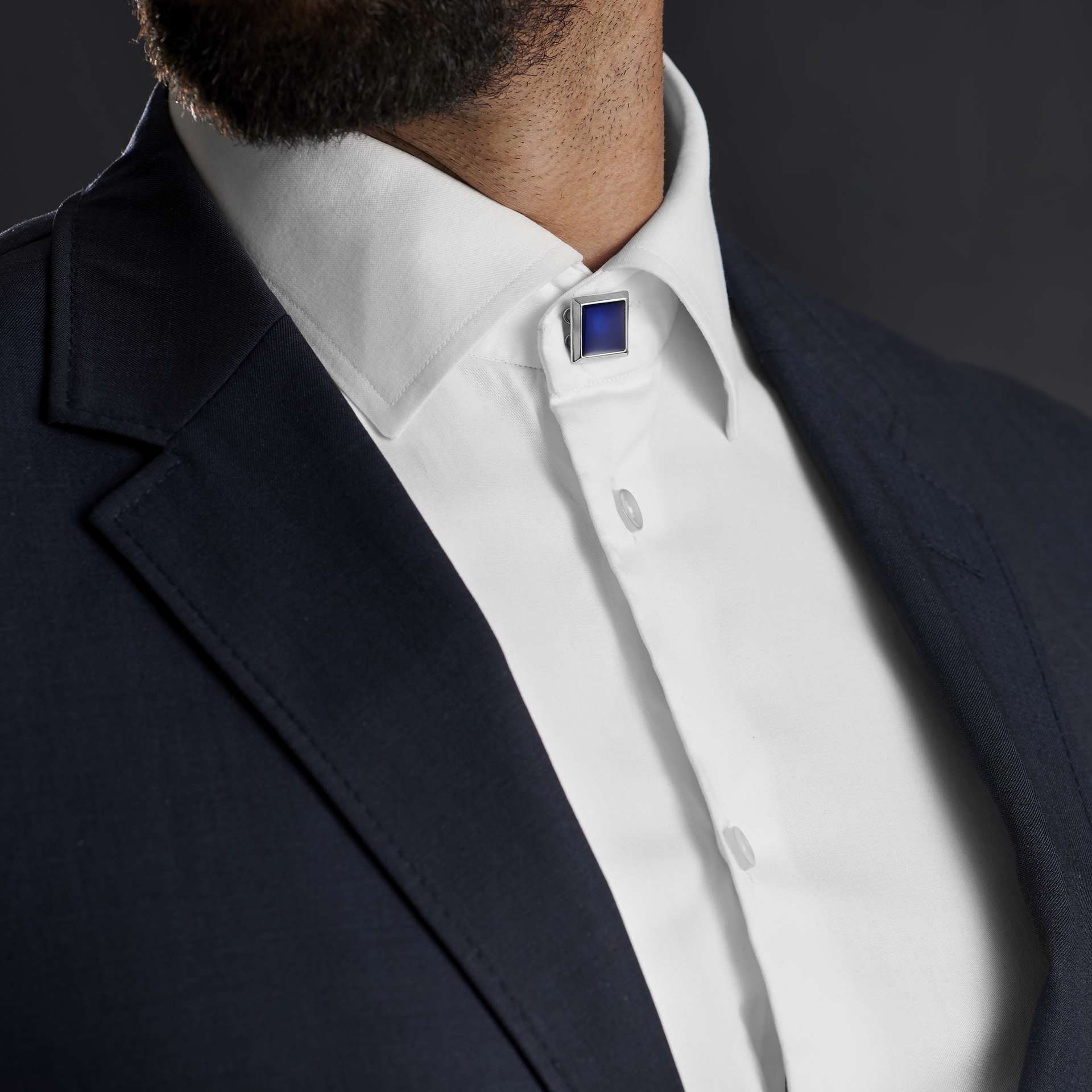 PARKLEES-Chemises formelles patchwork à carreaux pour hommes,manches PARKLEES-Chemises formelles patchwork à carreaux pour hommes,manches