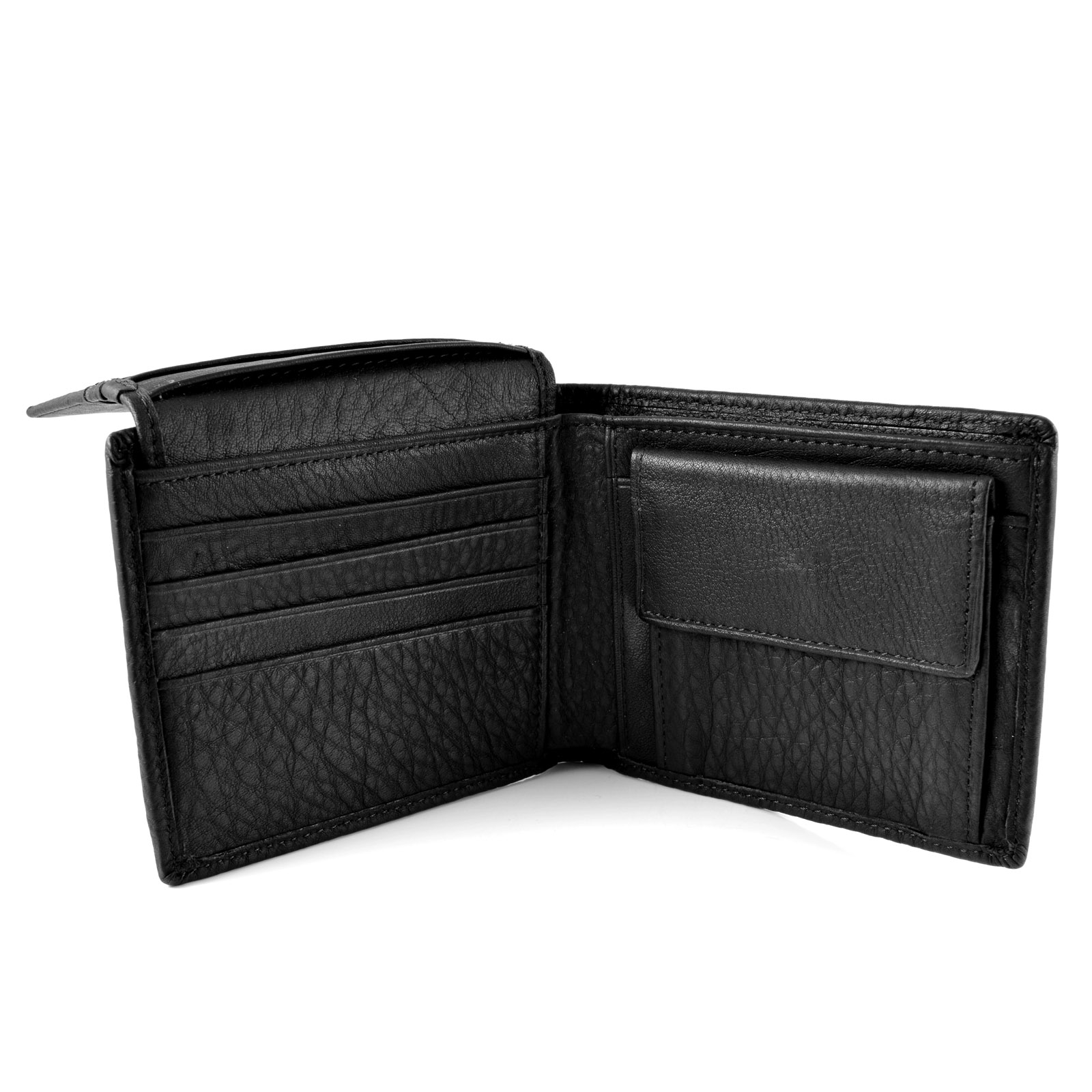 Zwarte Europe Portemonnee  - 3