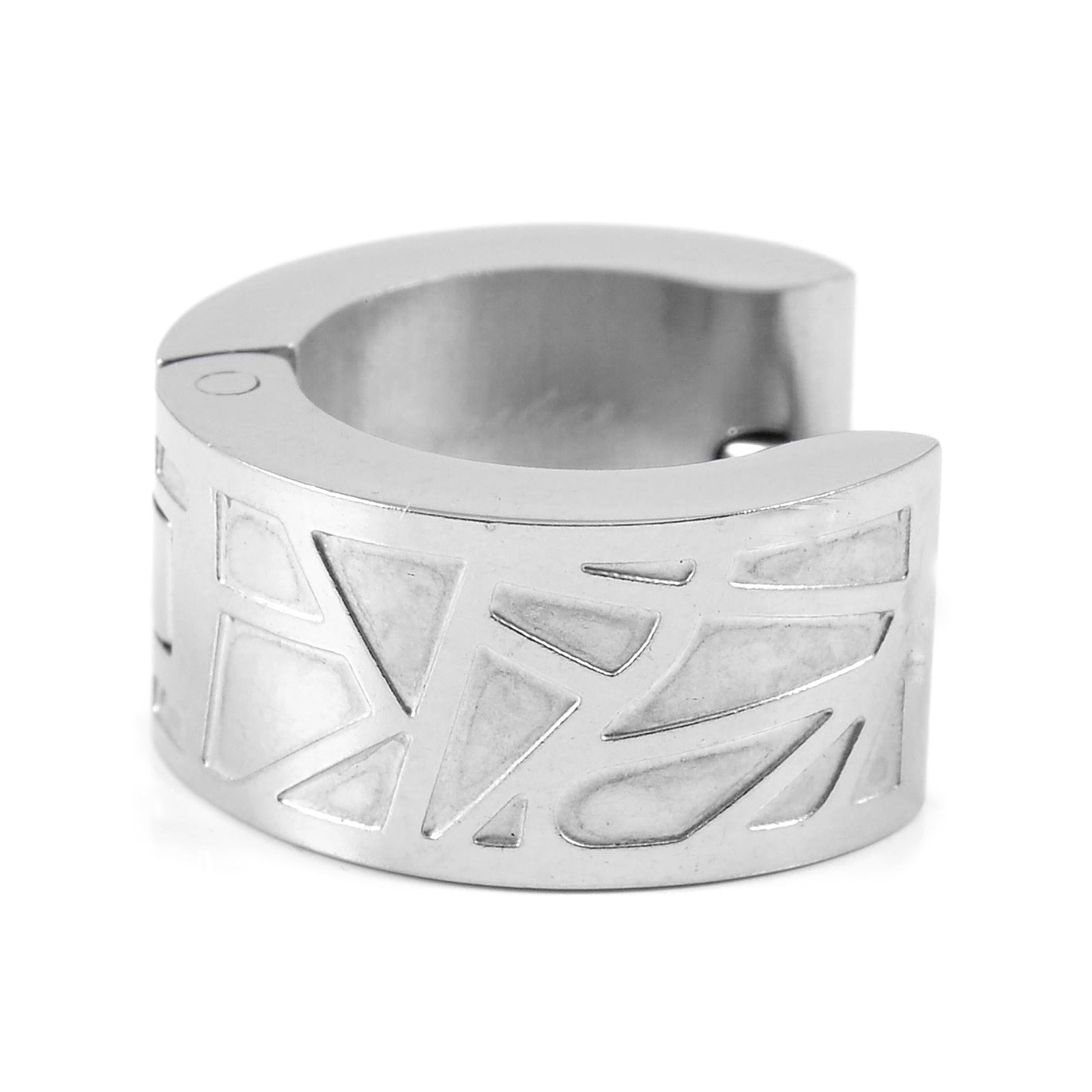 Boucle d'oreille géométrie extra large - 2