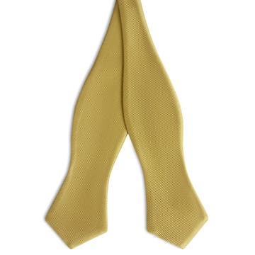 Sinepų geltonumo savaiminio surišimo grosgrain deimanto formos kaklaraištis Sinepų geltonumo savaiminio surišimo grosgrain deimanto formos kaklaraištis