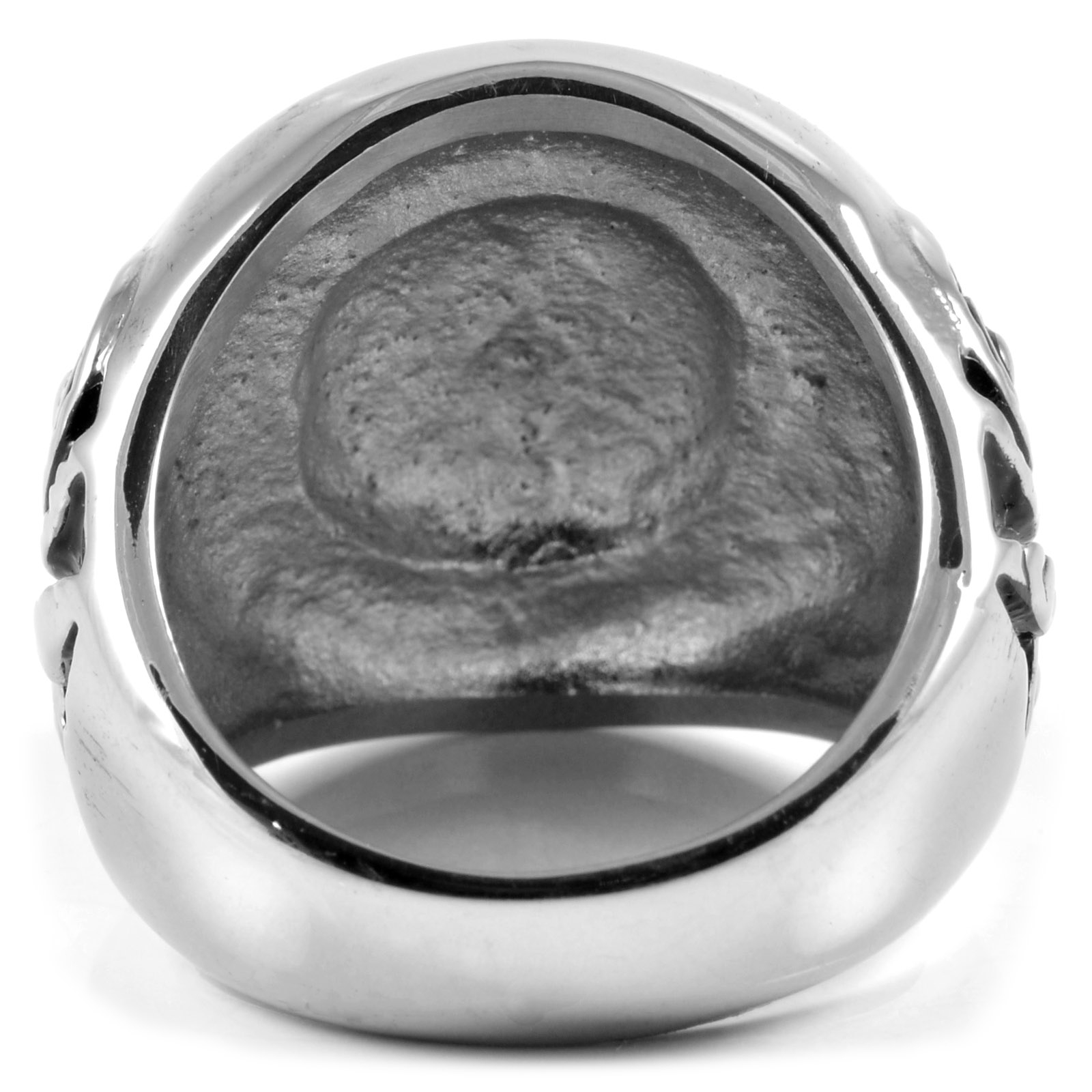 Maskuliner Buddha Stahlring - 4