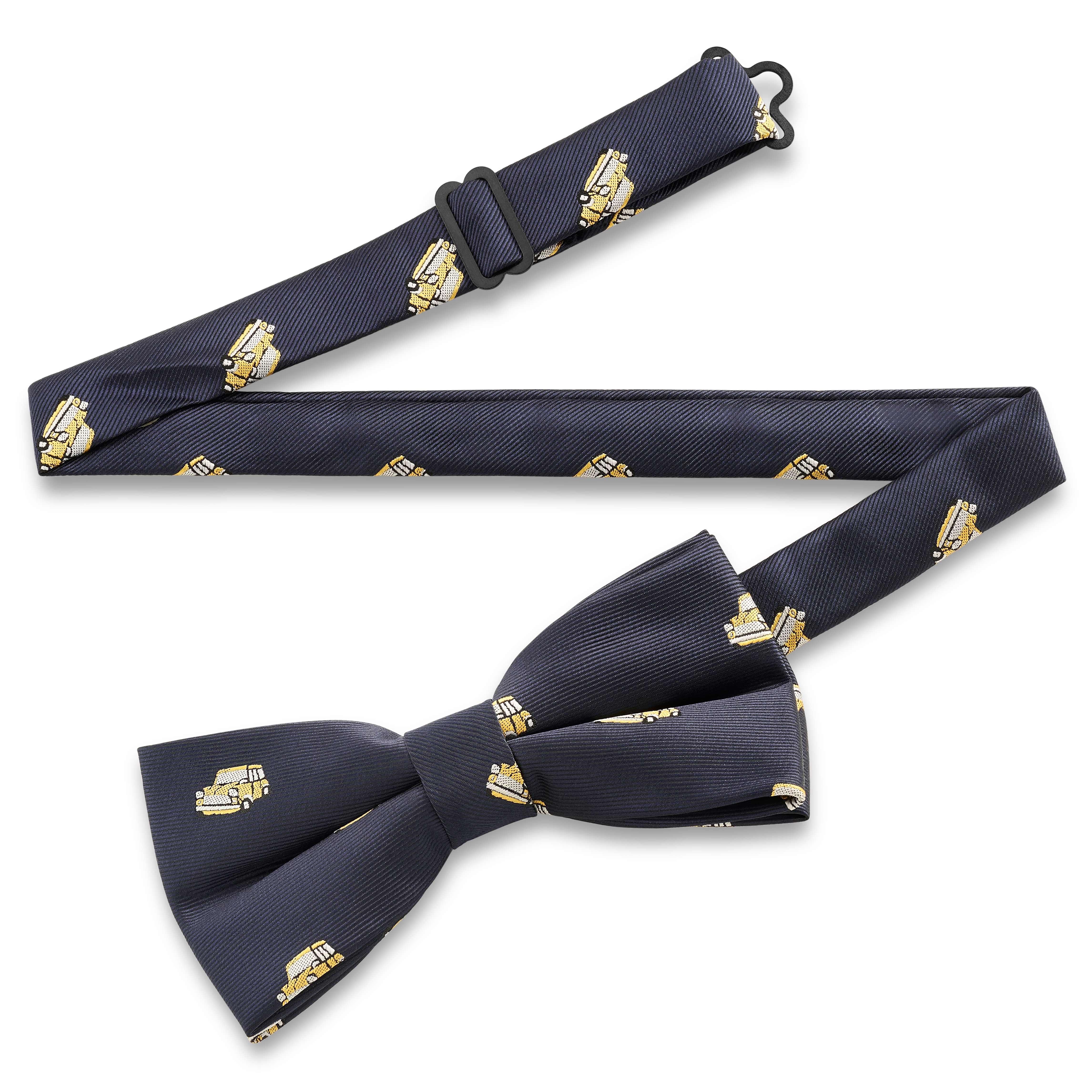 Motos | Navy Big Car Pre-Tied Bow Tie - 2