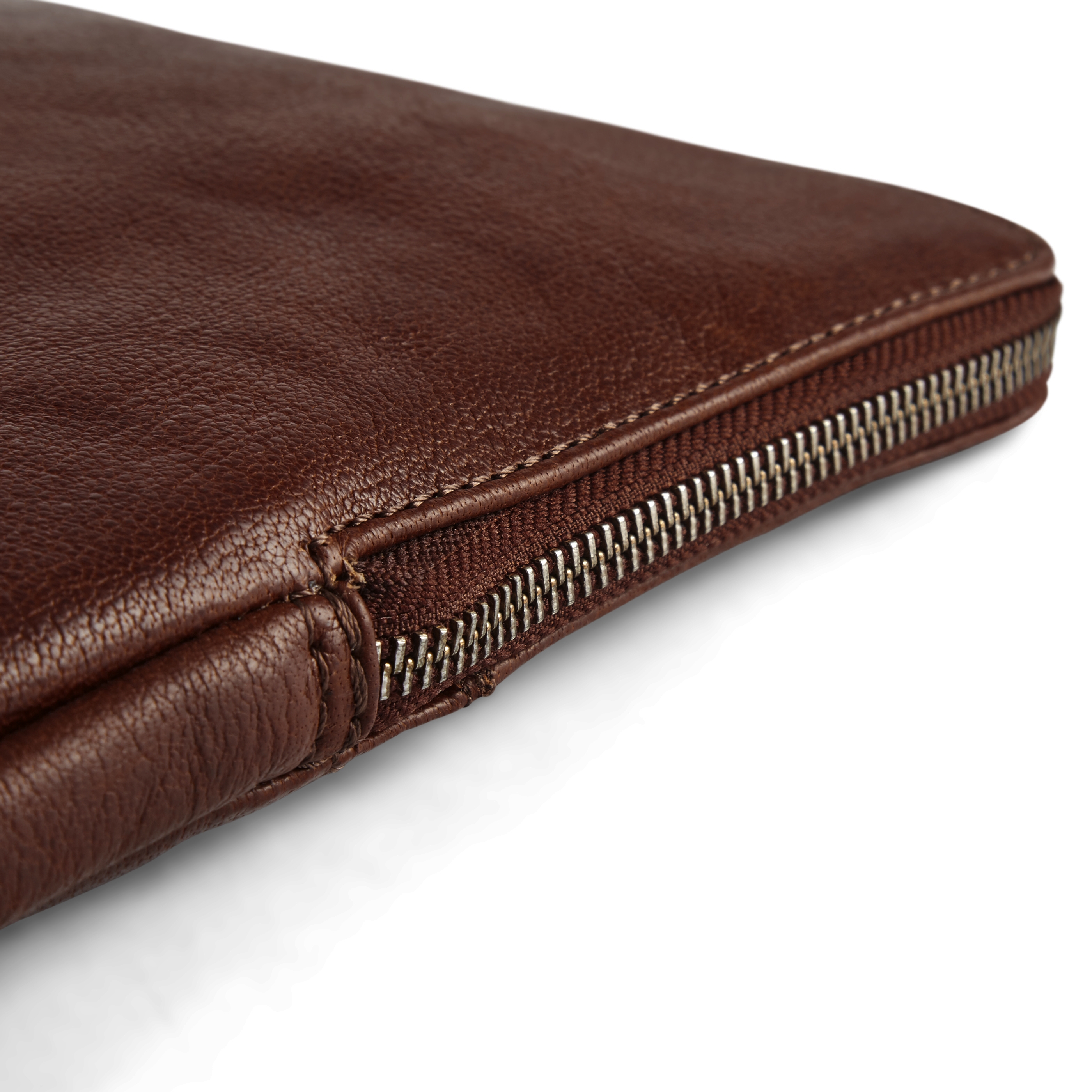 Custodia California in pelle marrone chiaro per laptop - 9