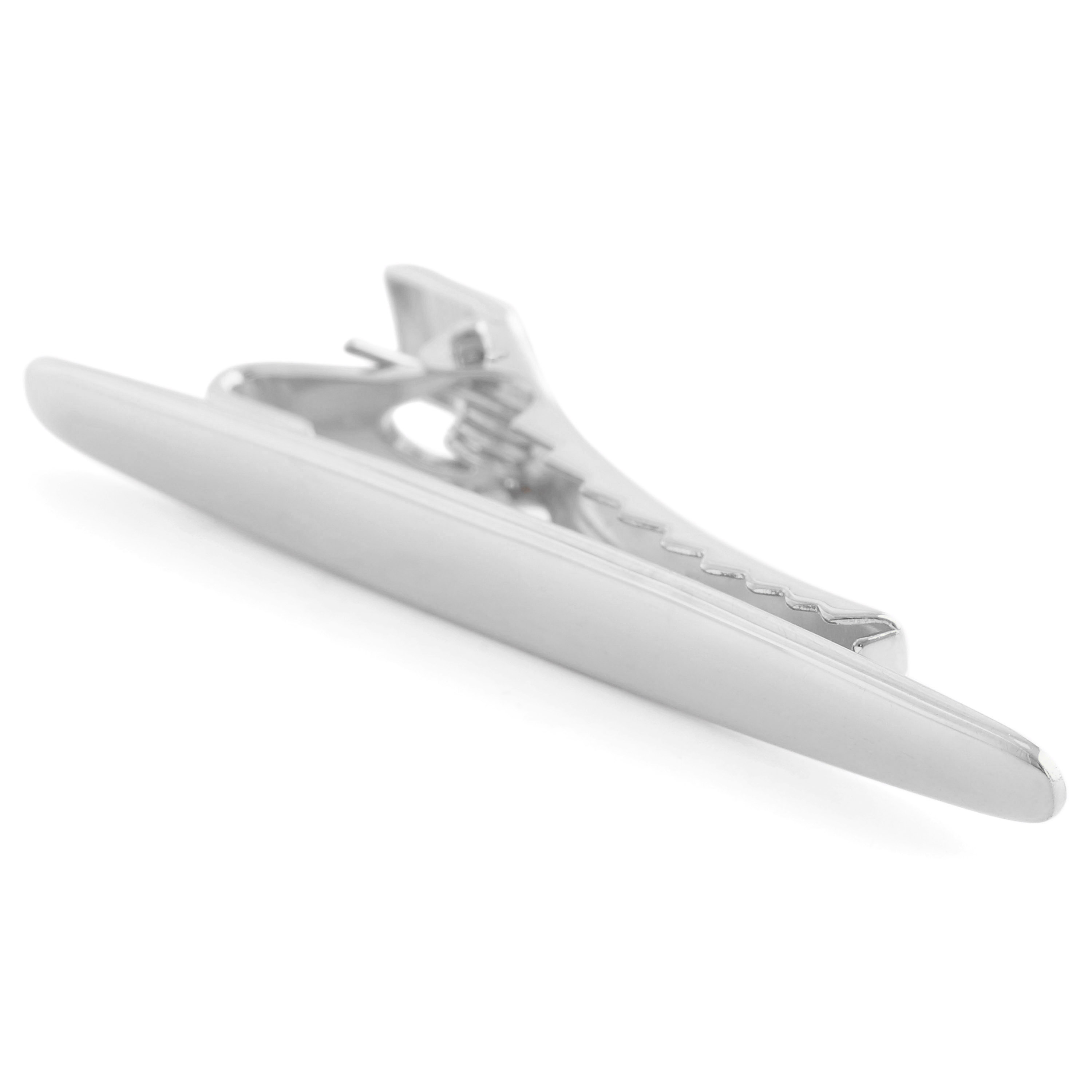 Ovalna kopča za kravatu od srebra od 925 srebra - 3