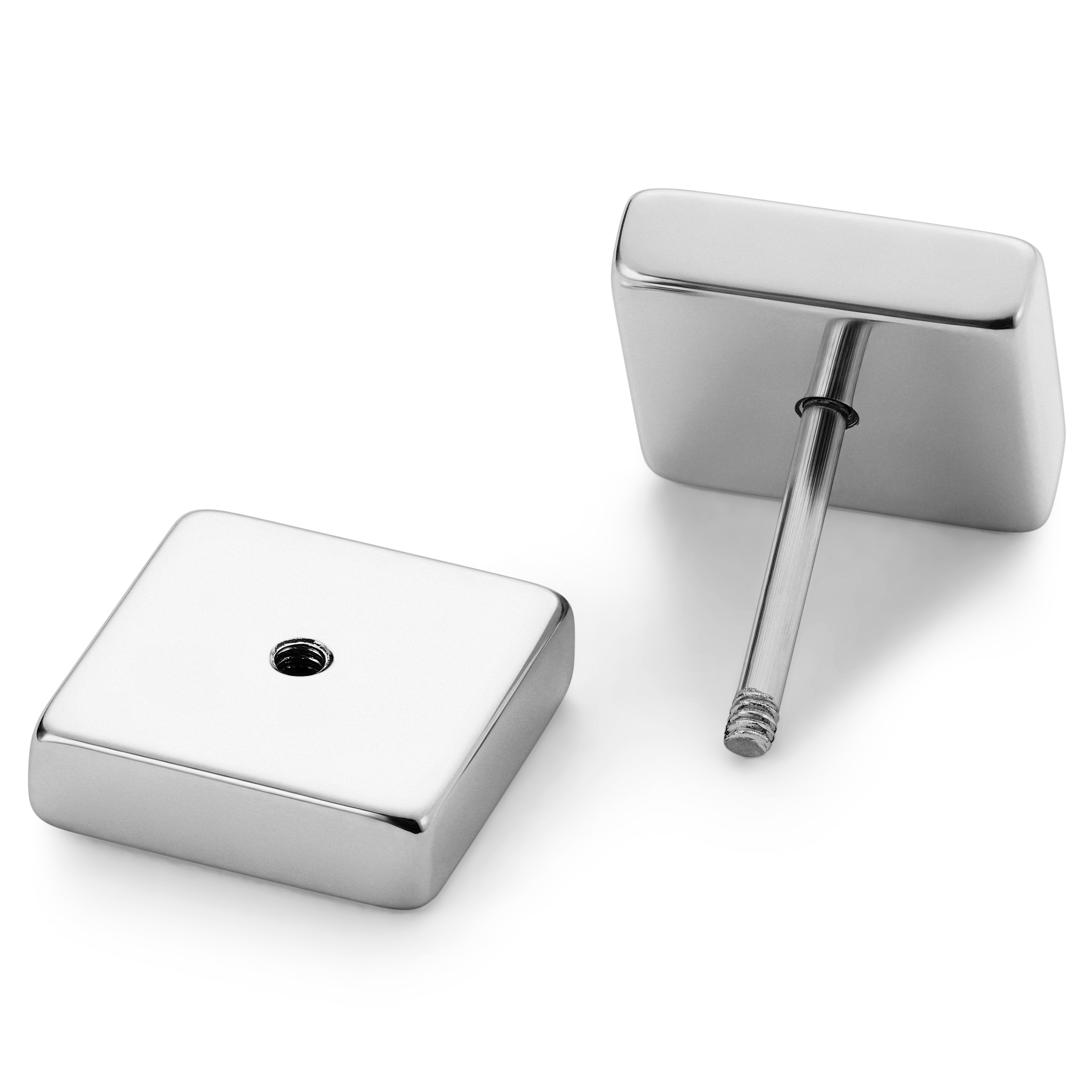 10 mm Square Stud Earring - 5