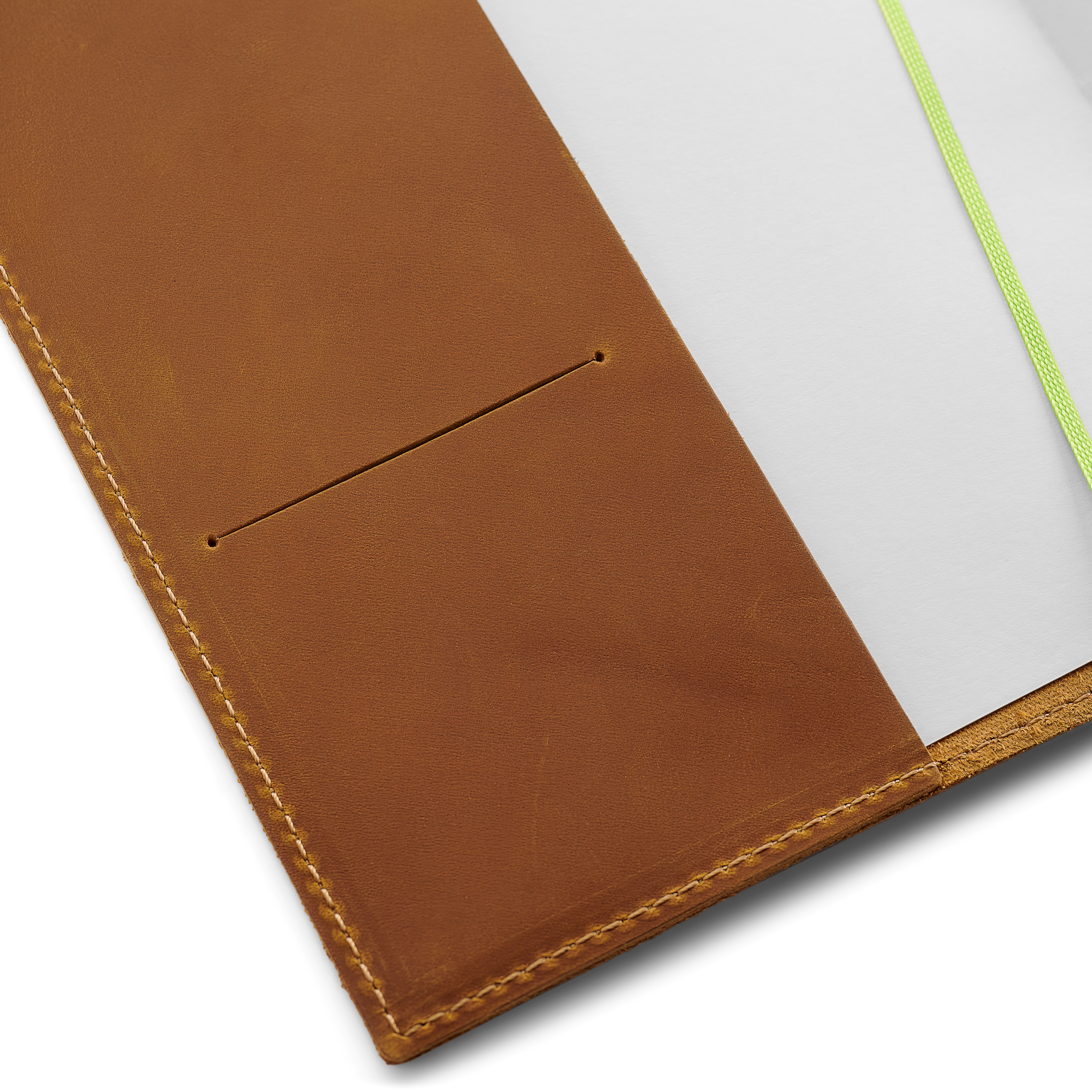 Anteckningsbok | Ljusbrunt läder | Large - 6
