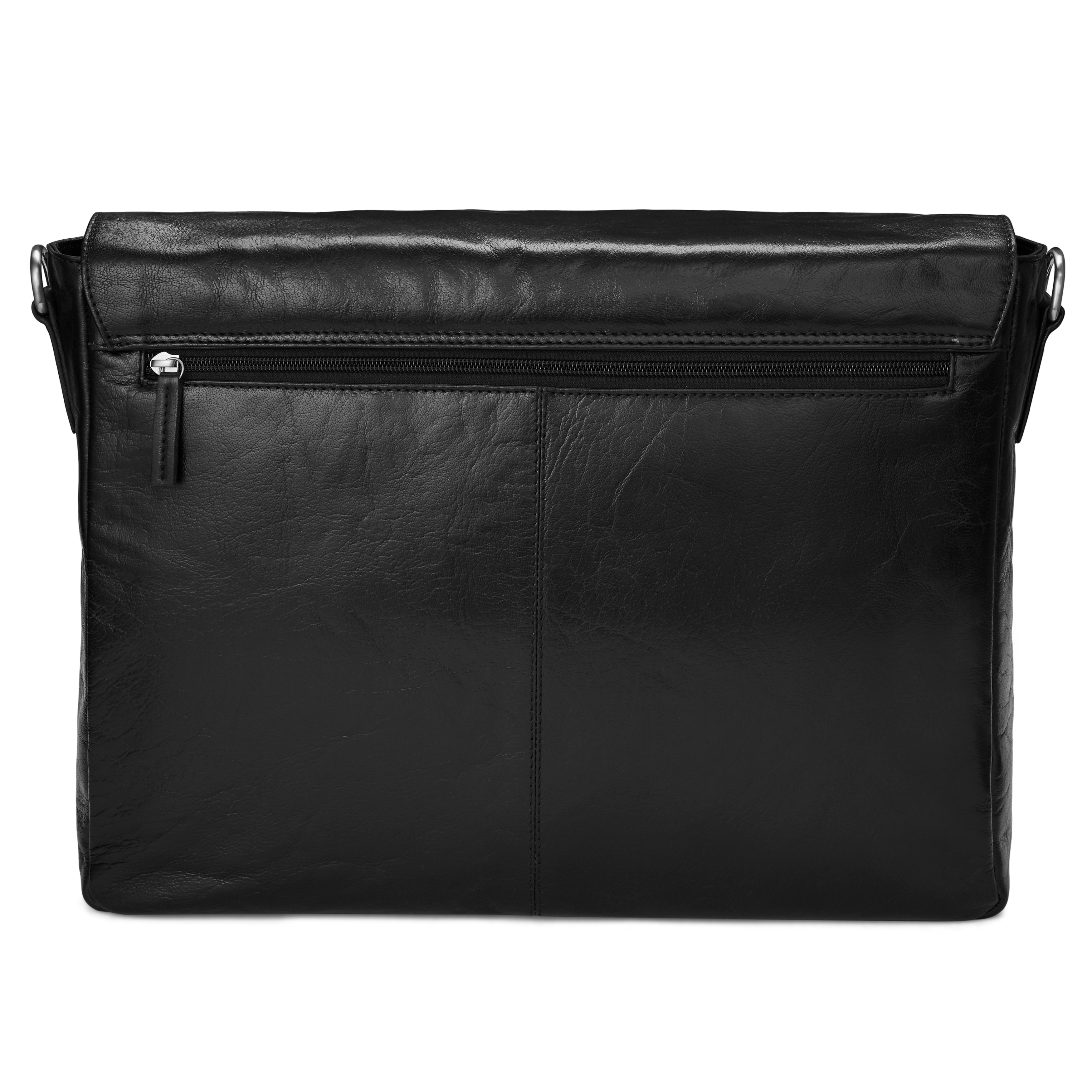 California Black Leather Messenger Bag In stock! Lucleon