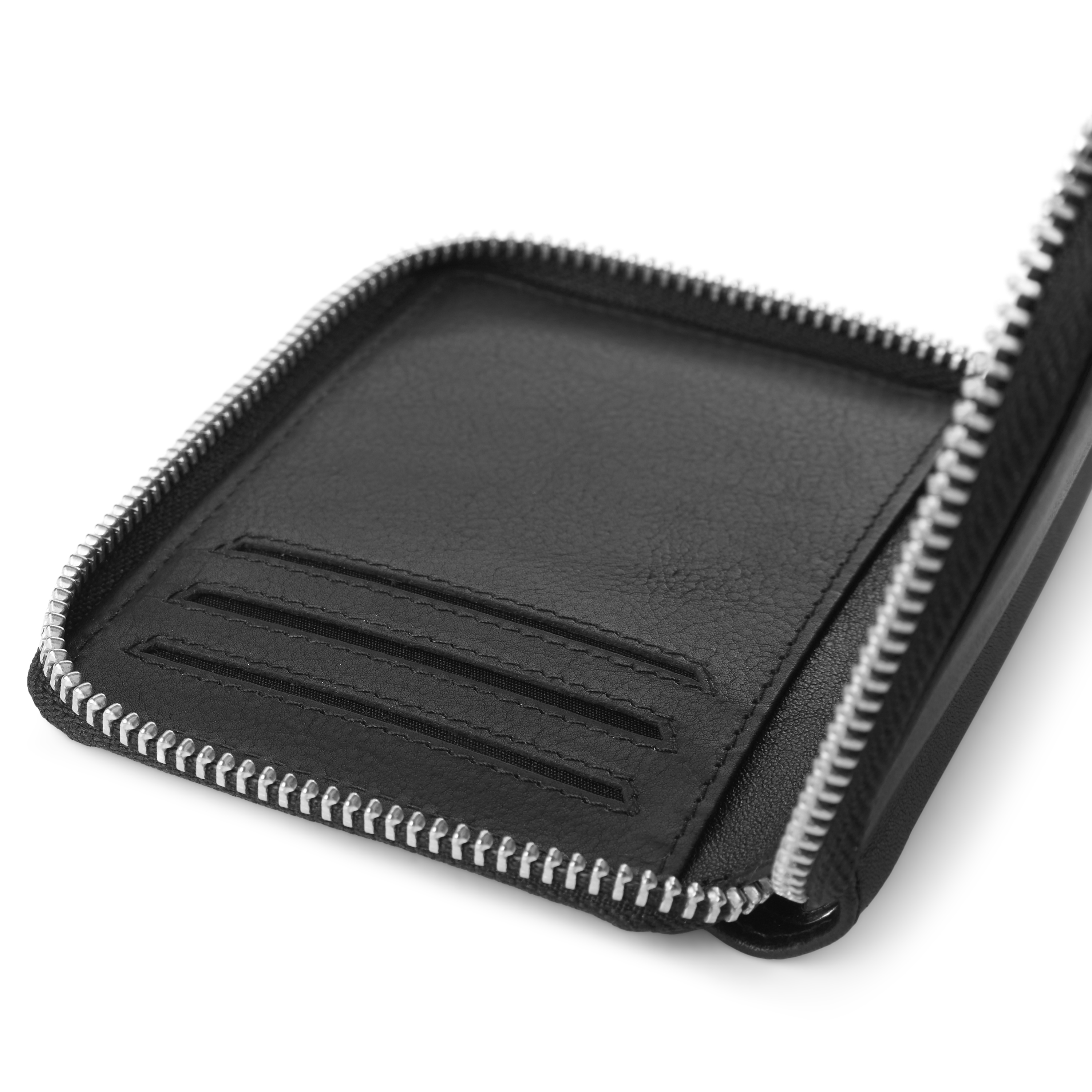 Lincoln | Black Leather RFID Wallet - 10