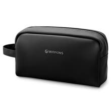 Black toiletry bags