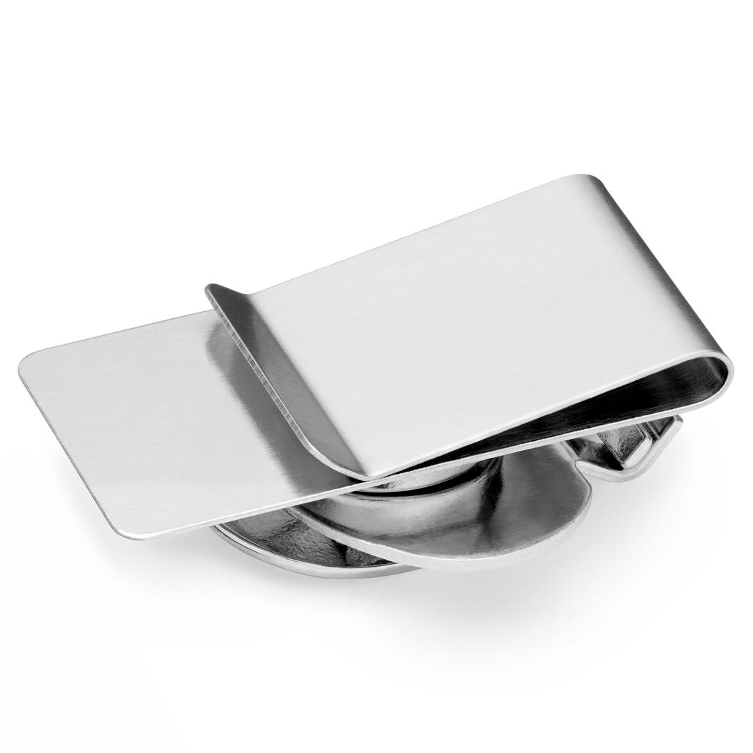 Elegante Argento Alto Qualtà Accao nox Fermacravatta Uomo Camca Elegante Argento Alto Qualtà Accao nox Fermacravatta Uomo Camca