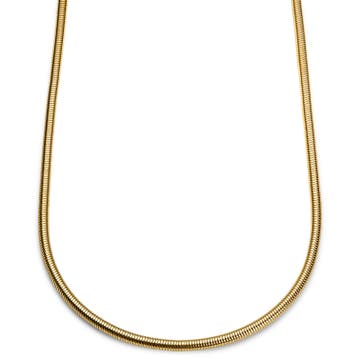Essentials | 1/5" (5 mm) Gold-Tone Snake Chain Necklace Essentials | 1/5" (5 mm) Gold-Tone Snake Chain Necklace