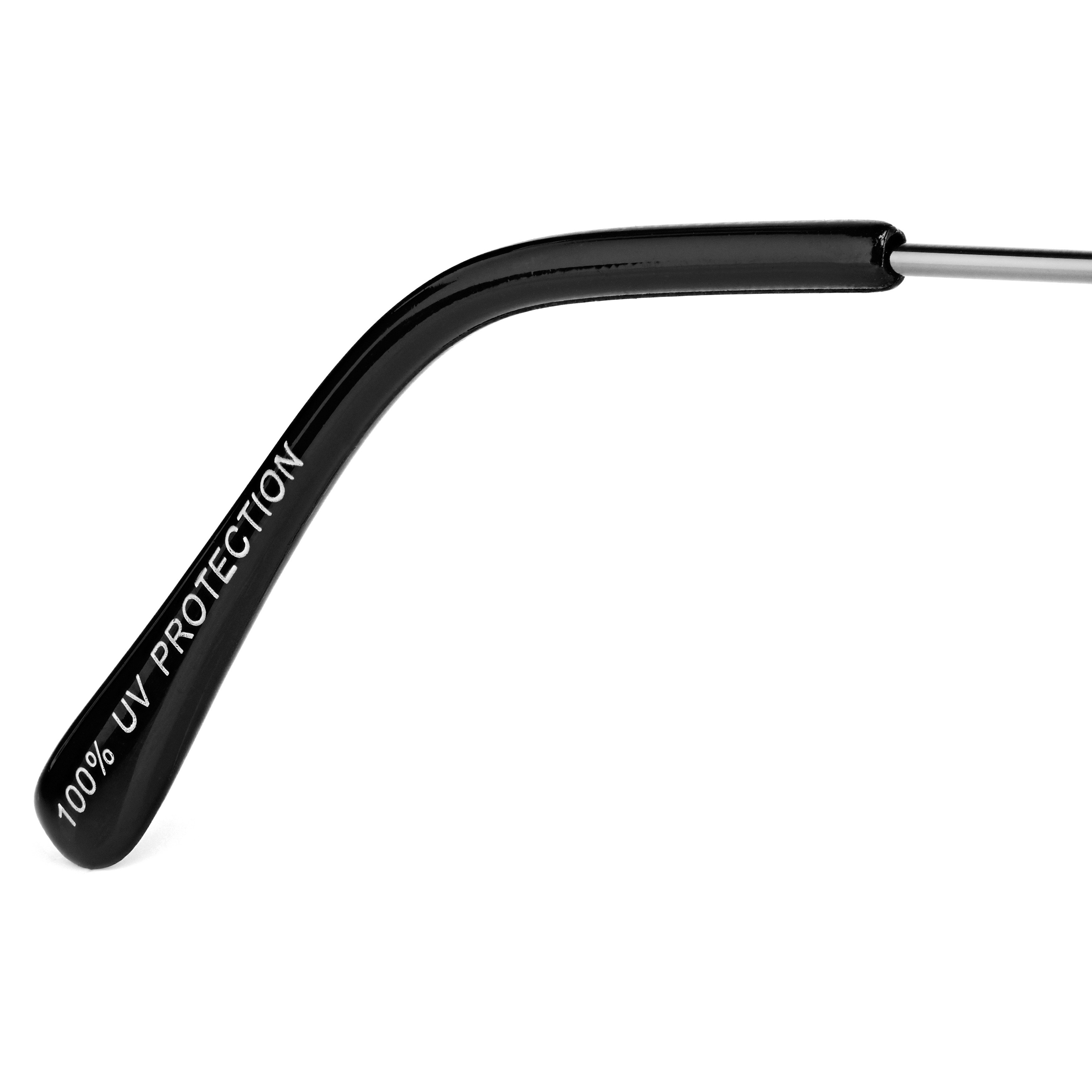 Lunettes de soleil  argent & marron Wade Wallis - 5