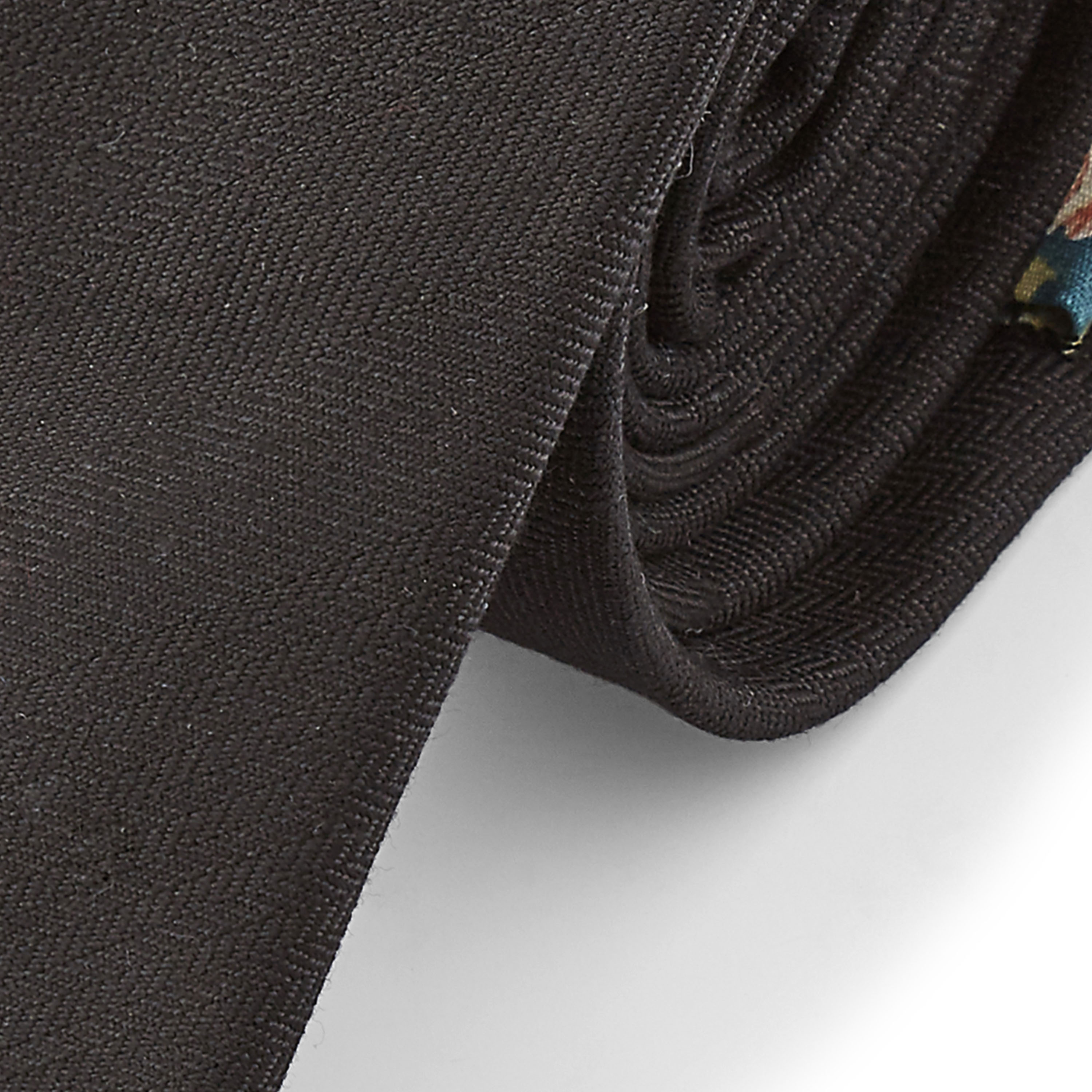 Svart Mönstrad Slips - 2