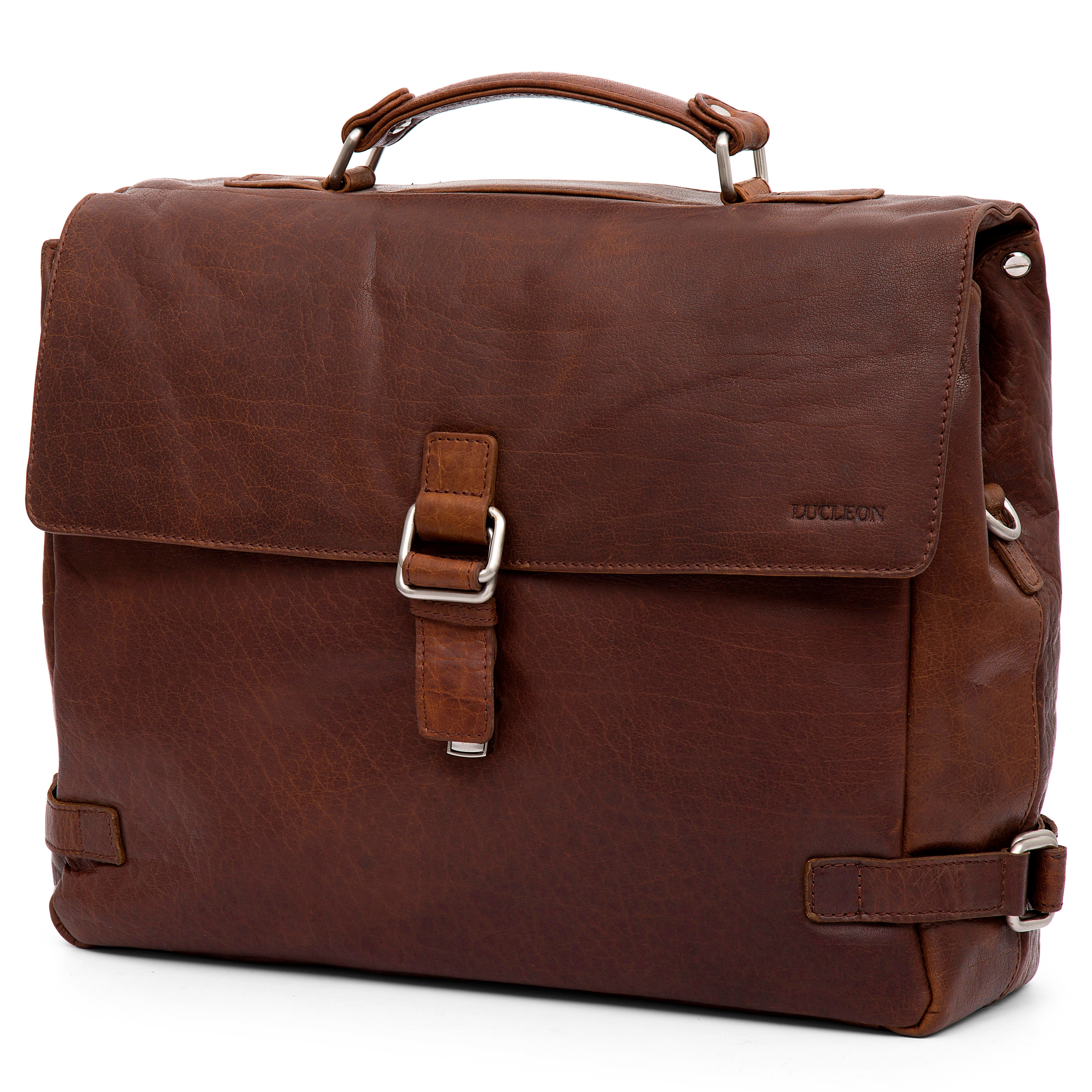 Vintage Canvas Satchel Messenger Bag for Men Women,Travel Shoulder Bag  13.5