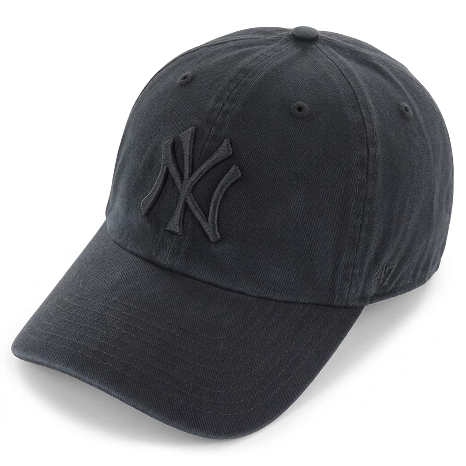 '47 CLEAN UP | Svart/svart MLB New York Yankees-keps '47 CLEAN UP | Svart/svart MLB New York Yankees-keps
