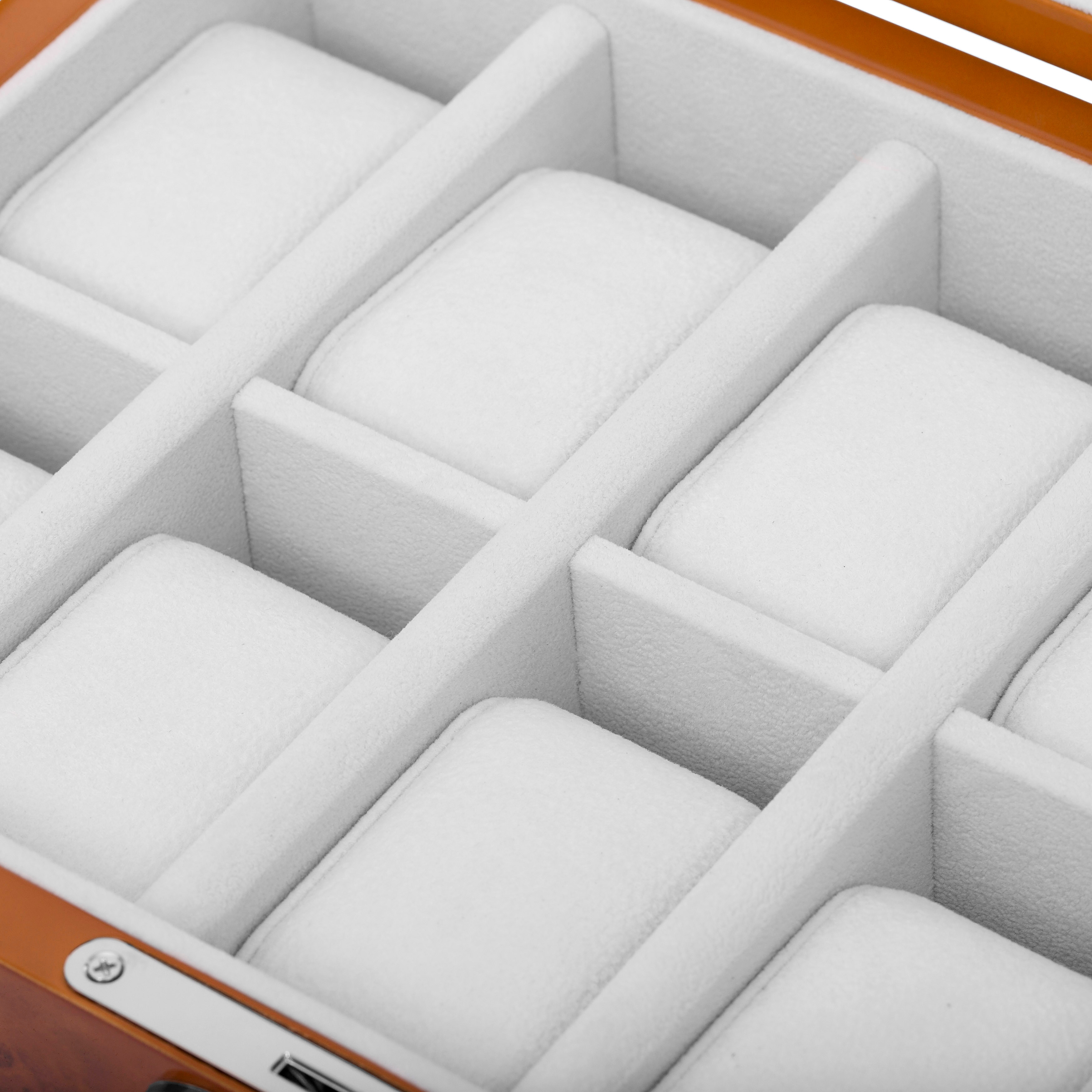 Caja de madera con nudos para 10 relojes - 5