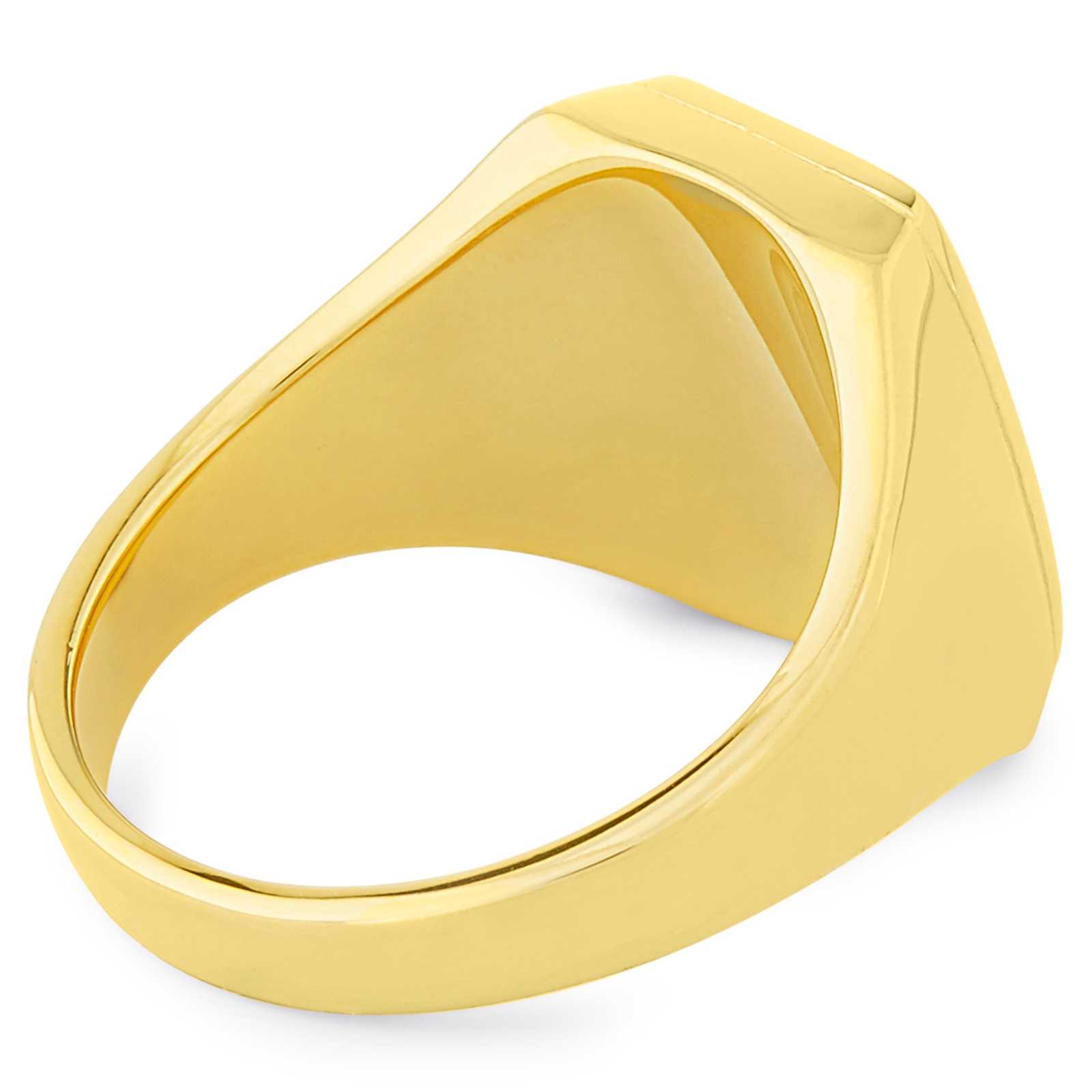 Klasični prsten zlatne boje od 925 srebra - 3