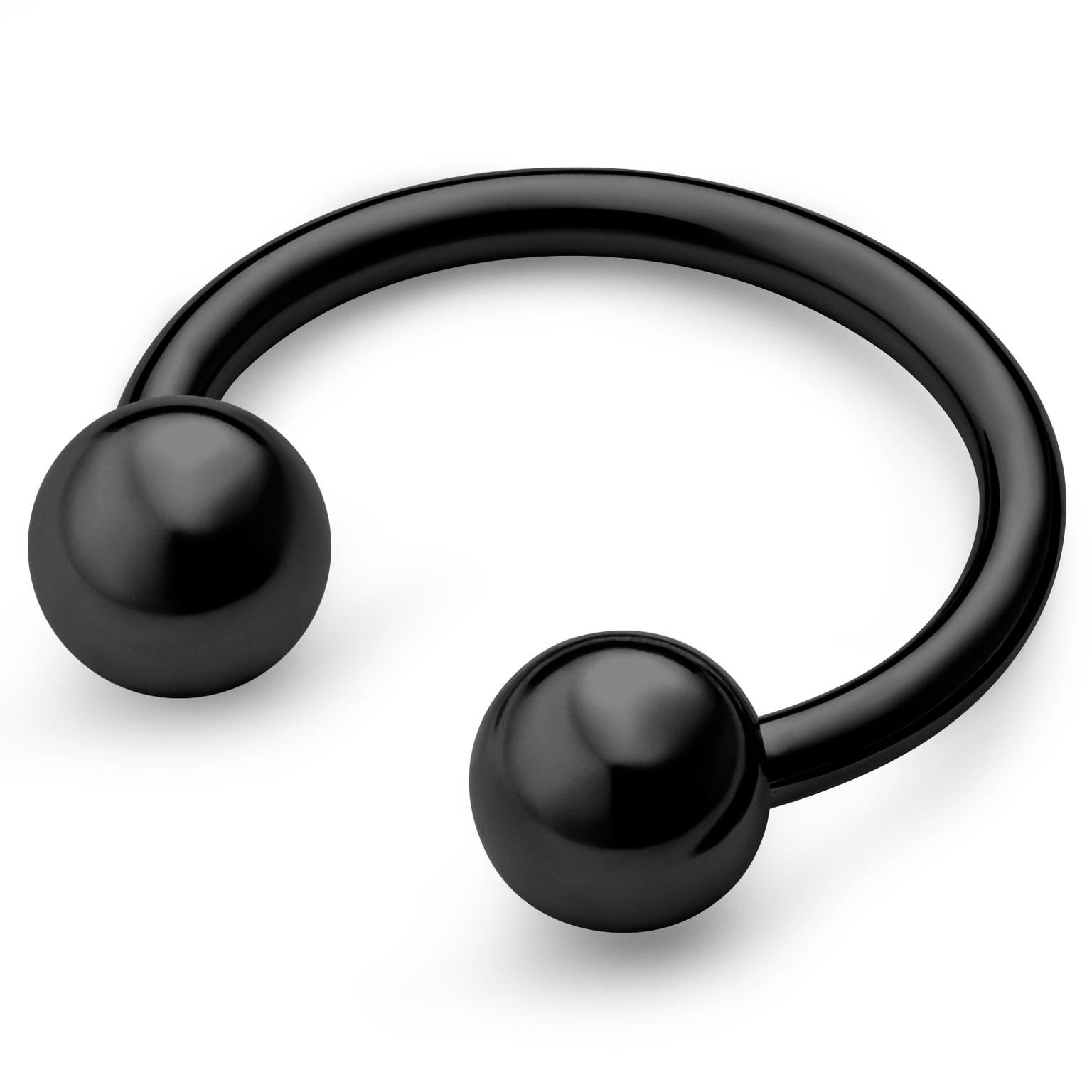 10 mm schwarze Titanium Barbell 10 mm schwarze Titanium Barbell