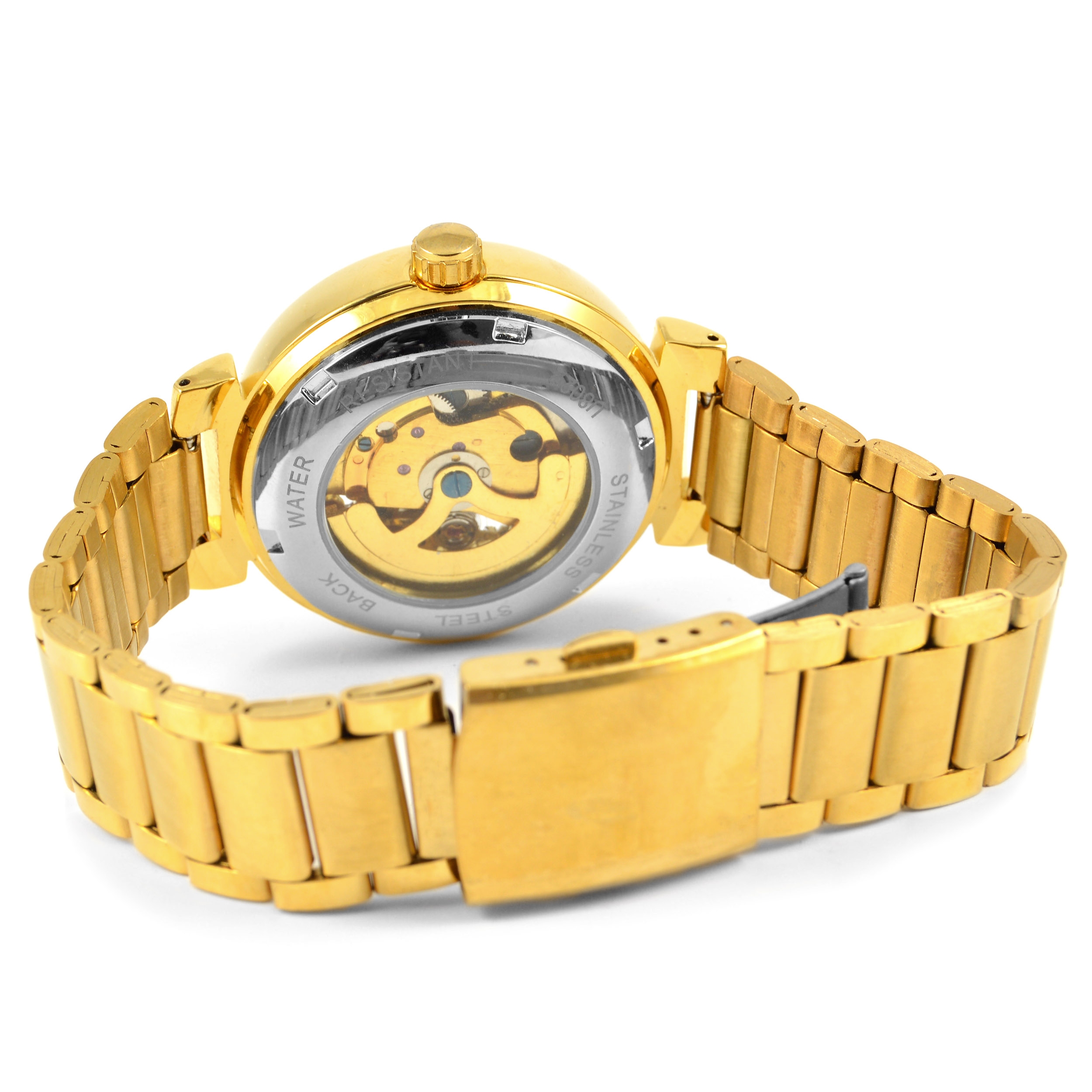 Gold Roman Watch - 5