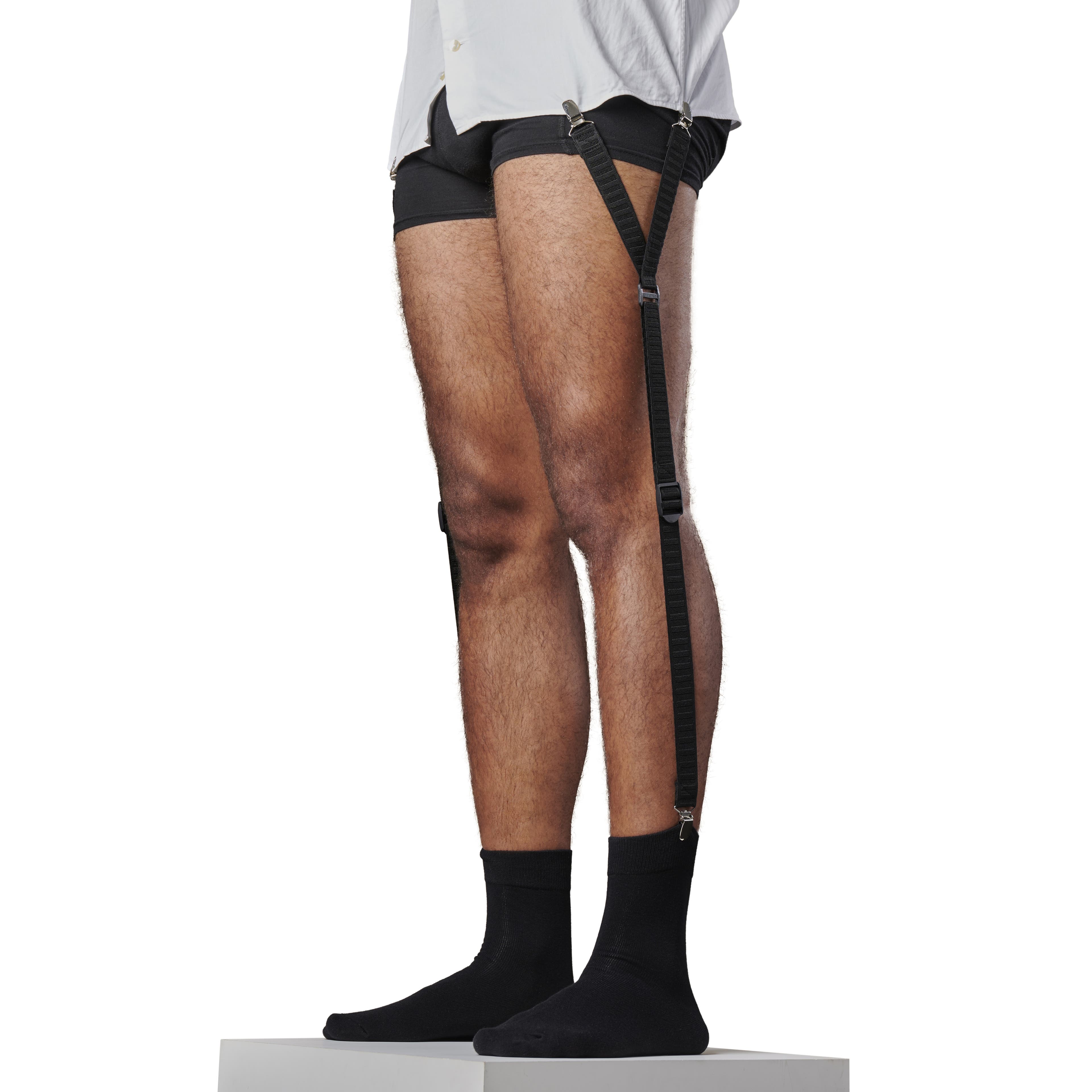 2-Pack Black Y-Style Shirt Stays 2-Pack Black Y-Style Shirt Stays