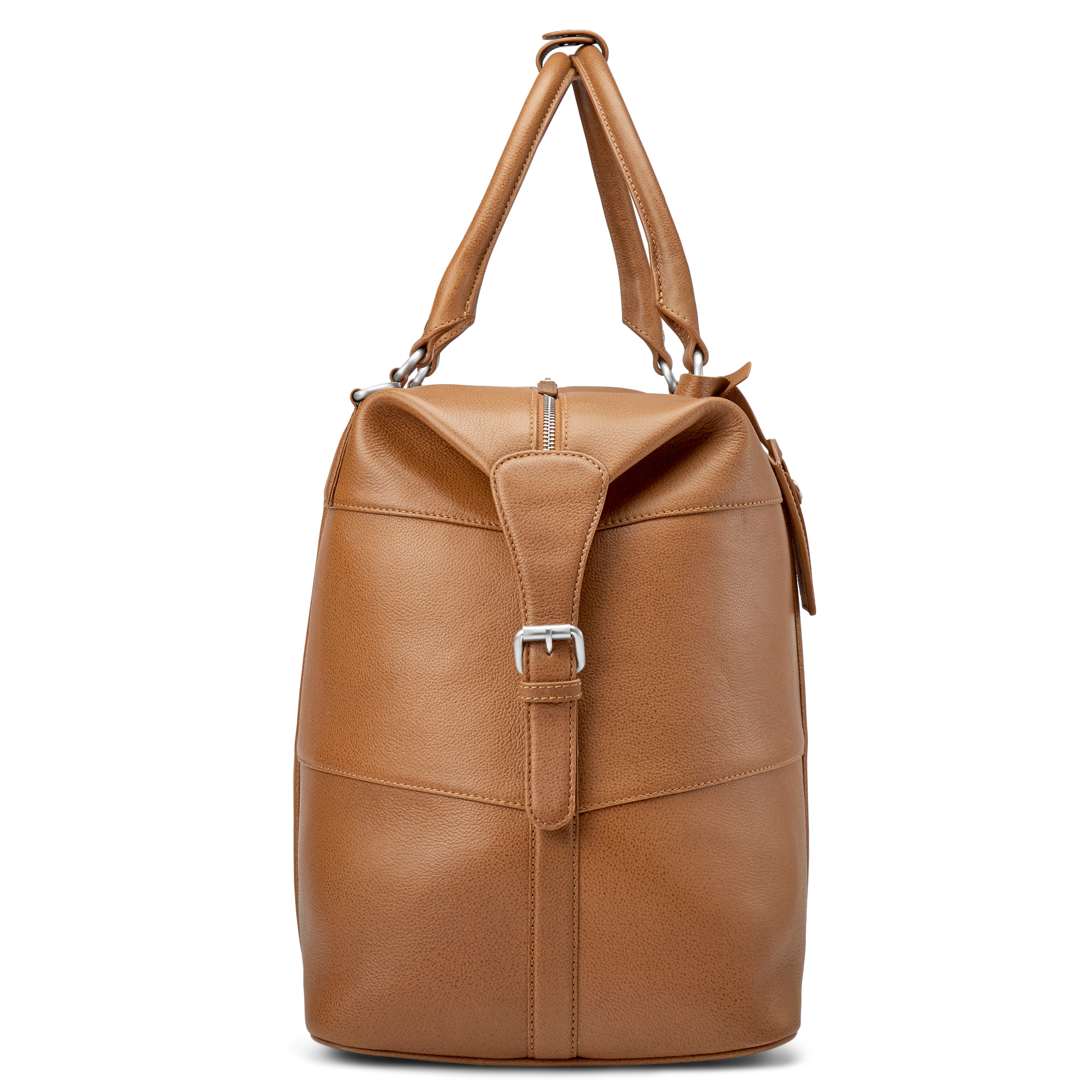 Sean pruun nahast nädalalõpu kott - 6