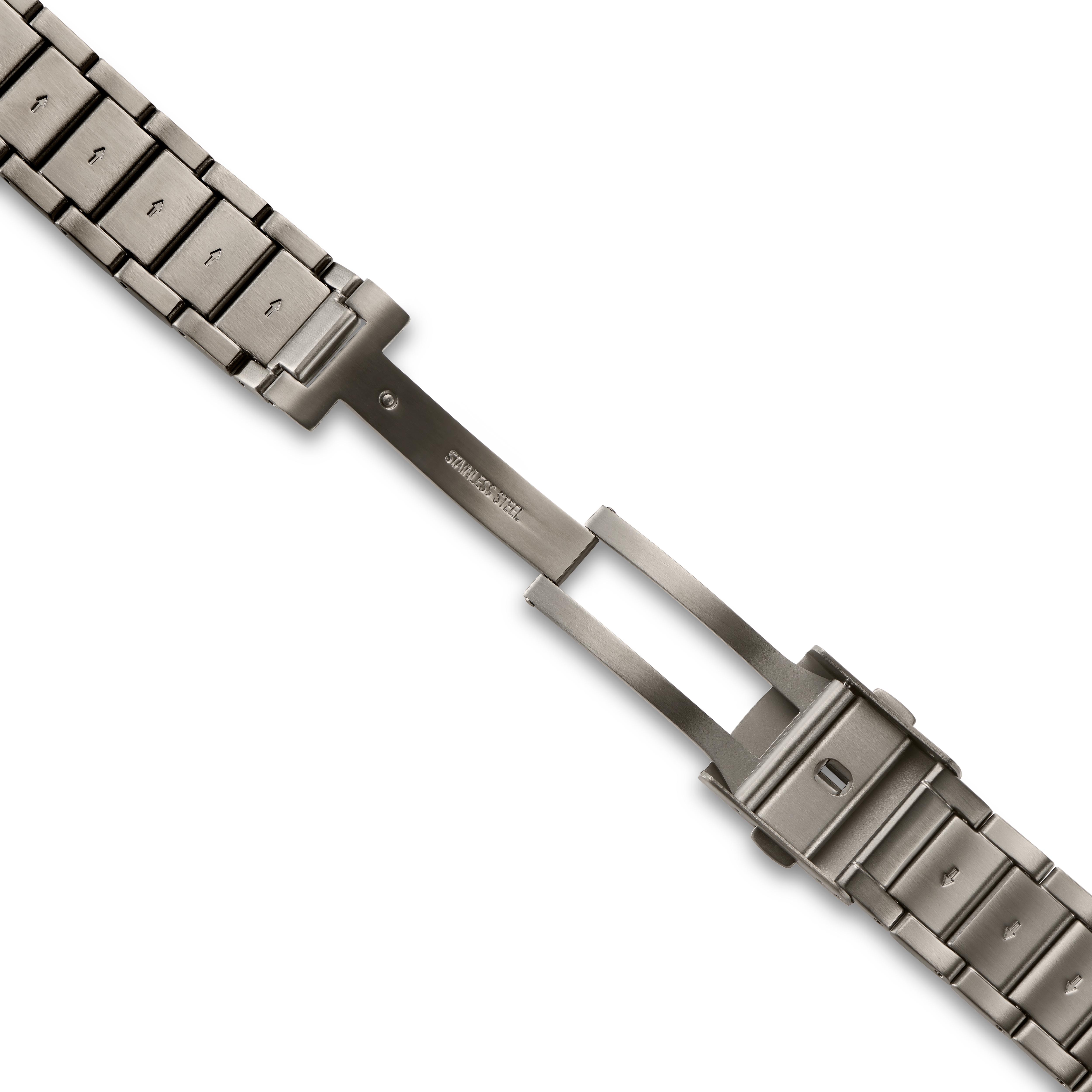 Yves | Gunmetal Grey Stainless Steel Watch Strap - 3